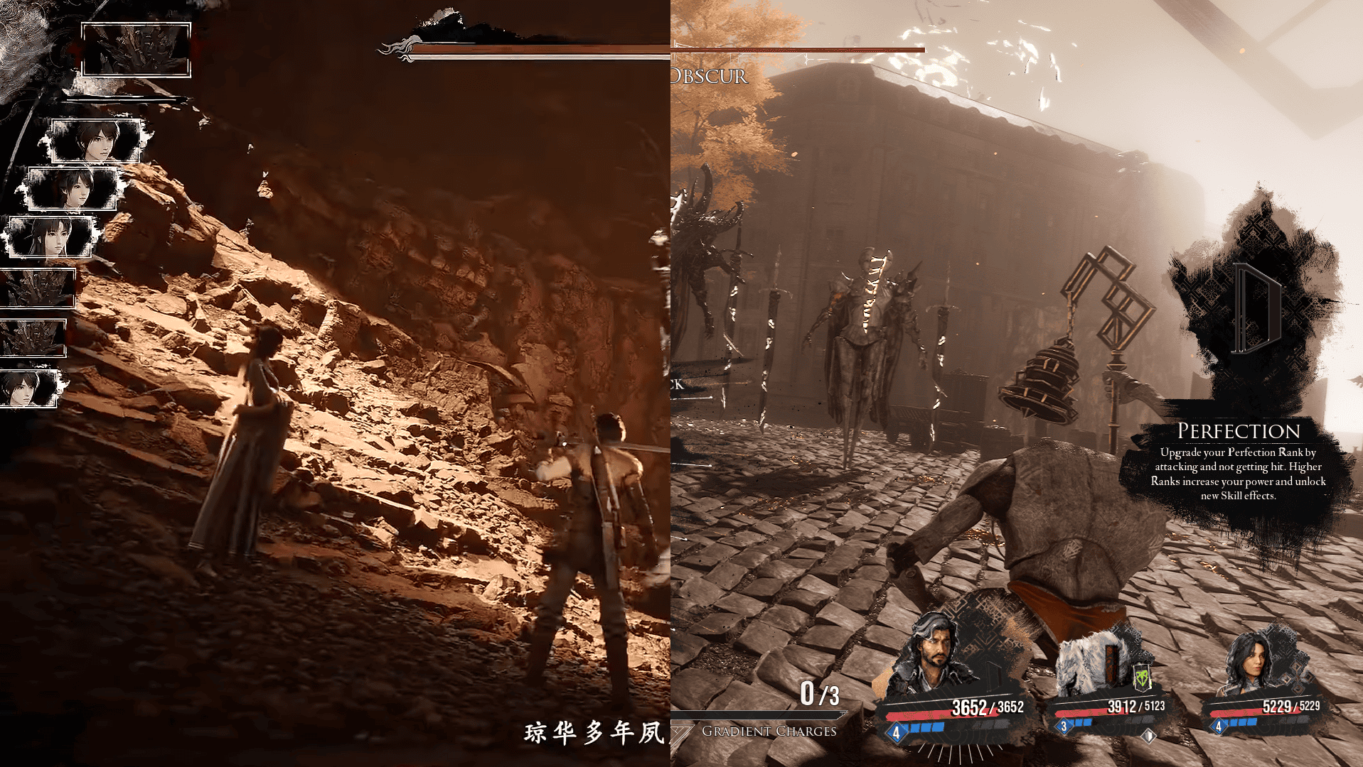 Legend of Sword and Fairy 4 Remake side by side with Clair Obscur: Expedition 33