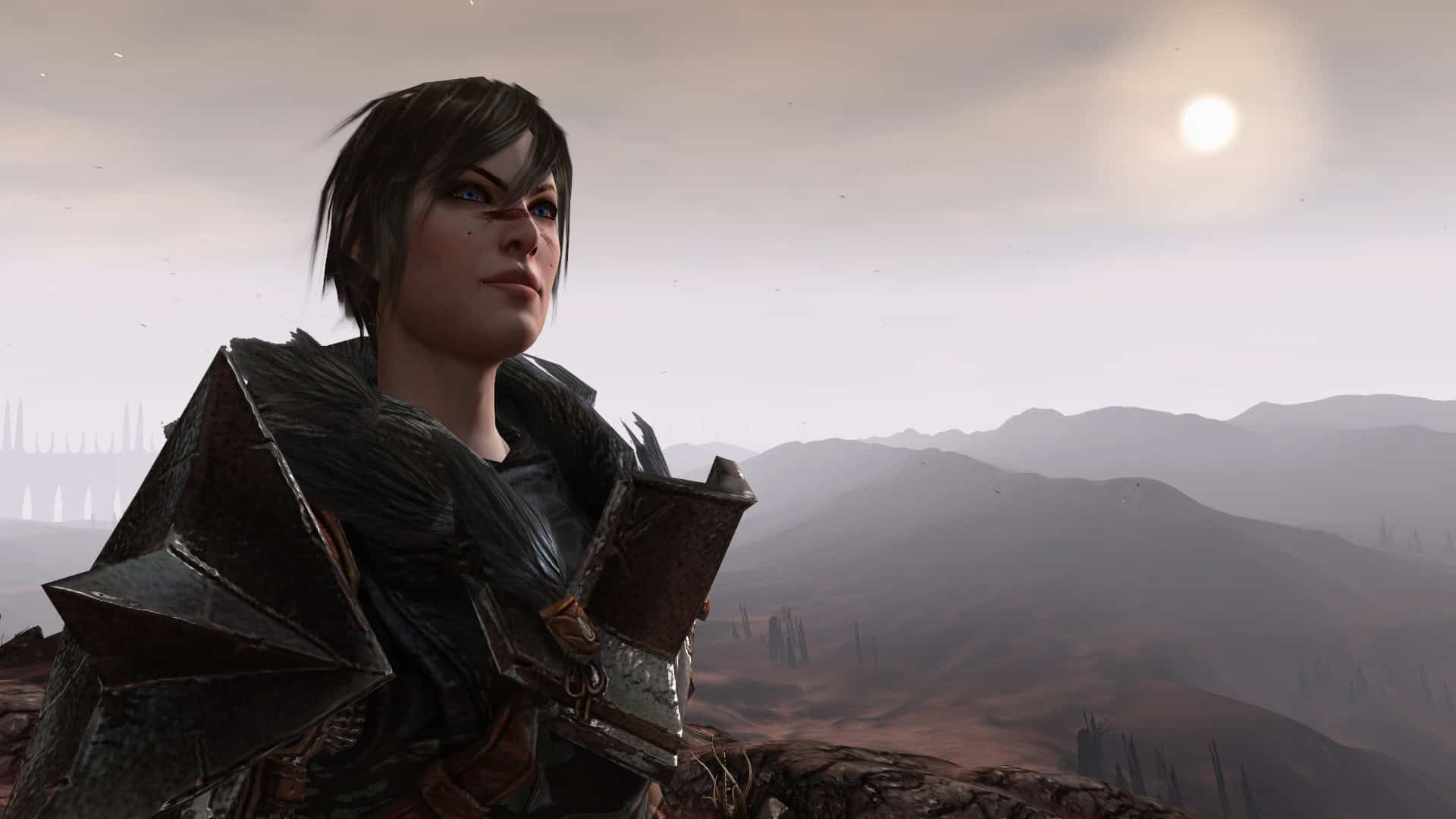 A screenshot of Hawke in Dragon Age II