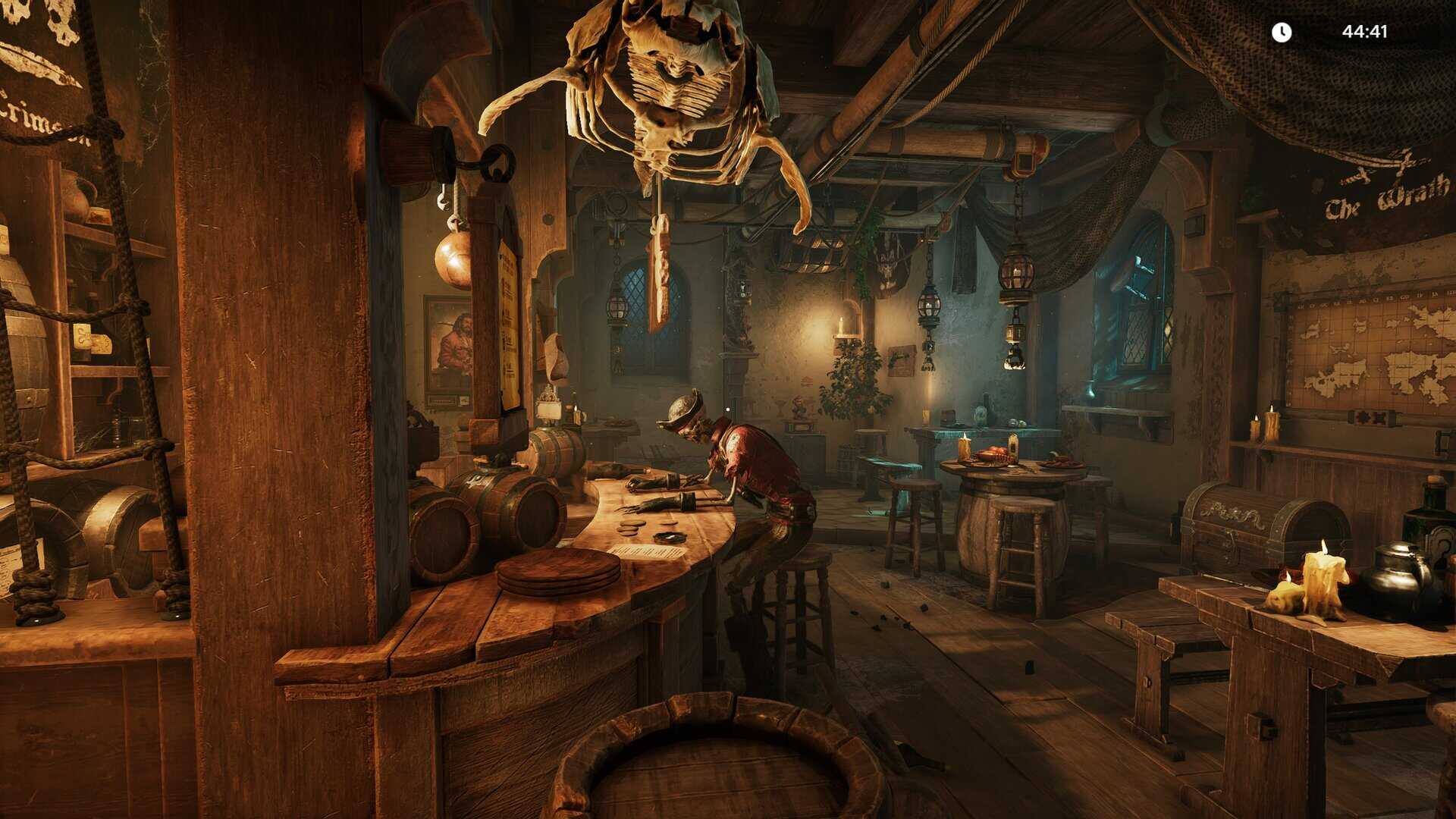 The Cursed Treasure opening room
