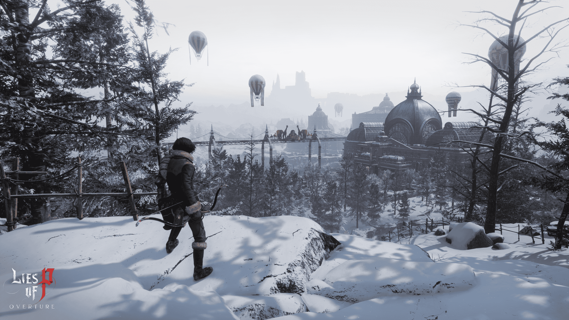 A screenshot of a cutscene in Lies of P: Overture