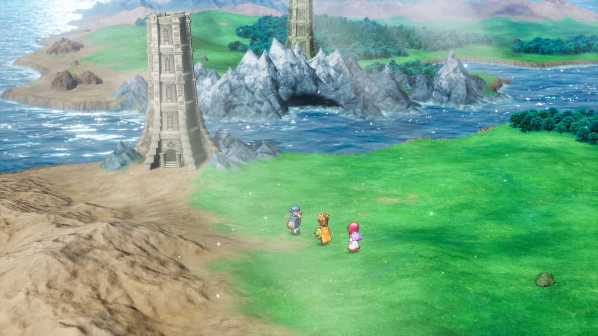 Dragon Quest 1 & 2 Remake exploration