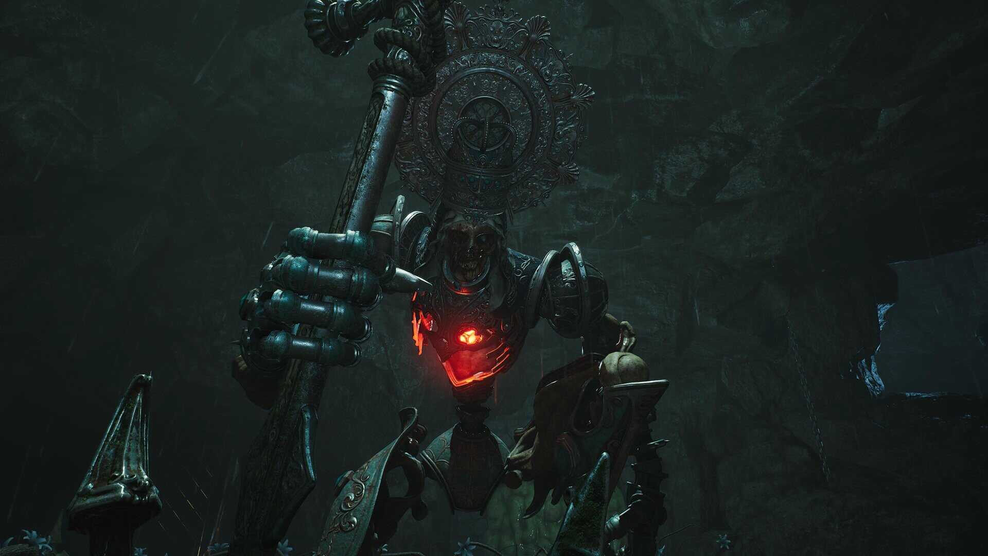 A screenshot of Dolores in Crisol: Theater of Idols