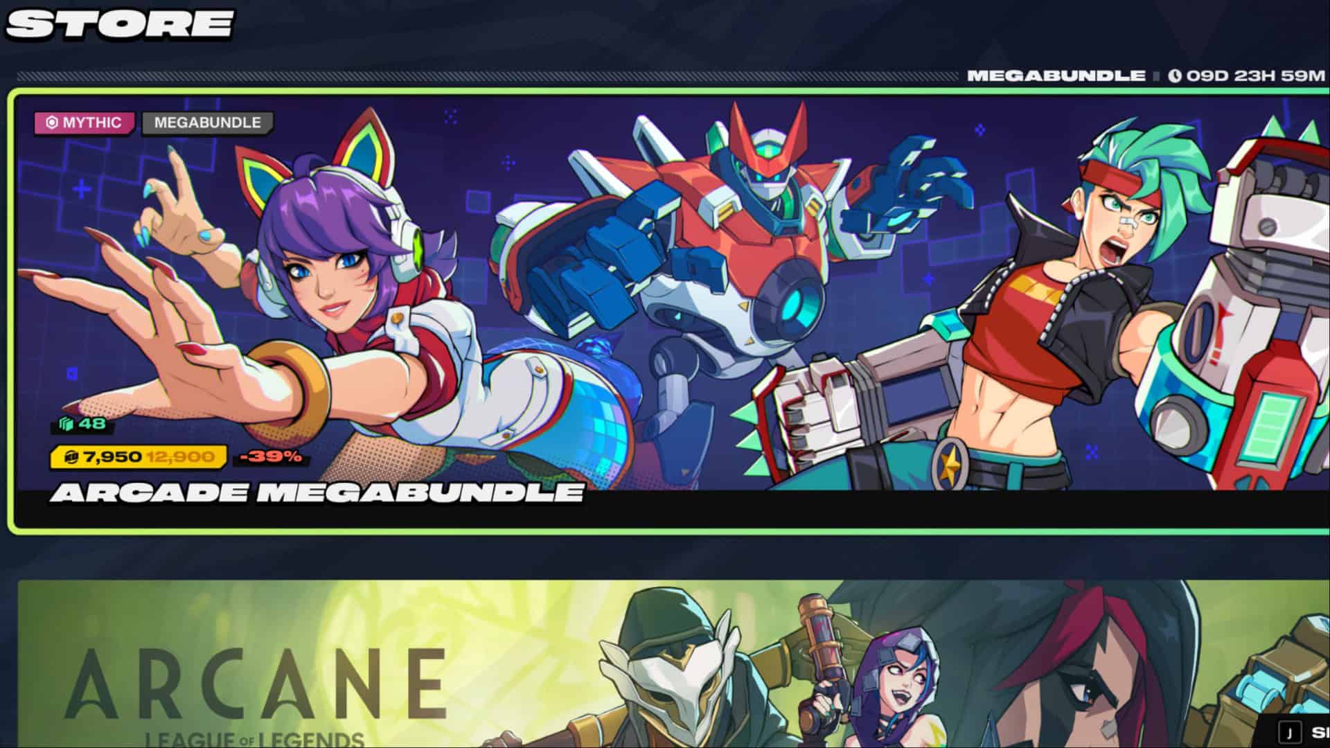 2XKO store menu