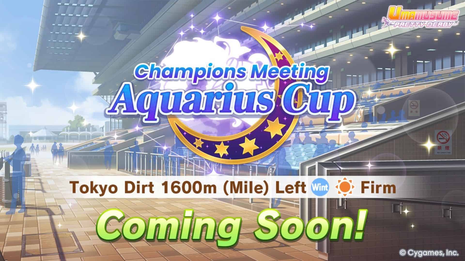 Umamusume: Pretty Derby - Aquarius Cup Champion's Meeting Guide