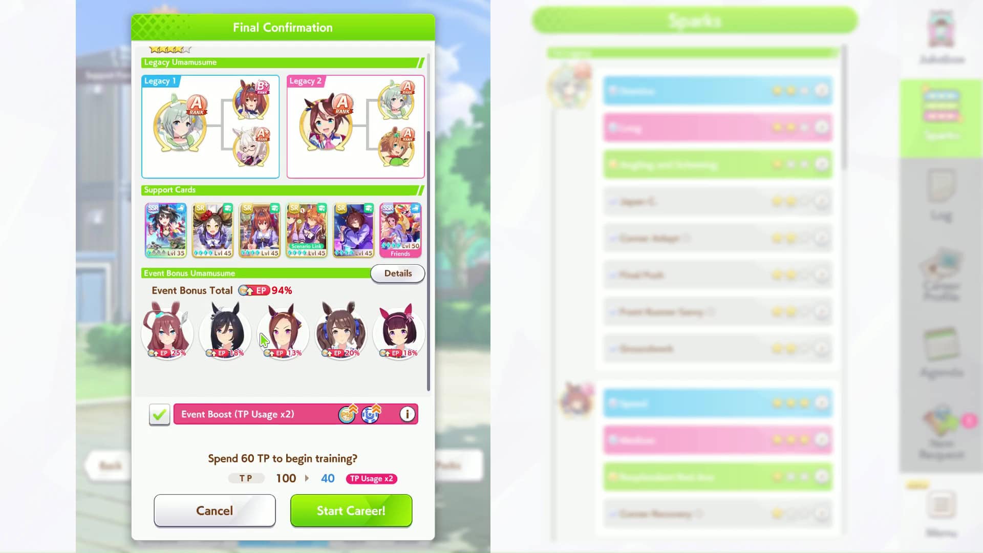 The Peak Of Confection Event Bonus