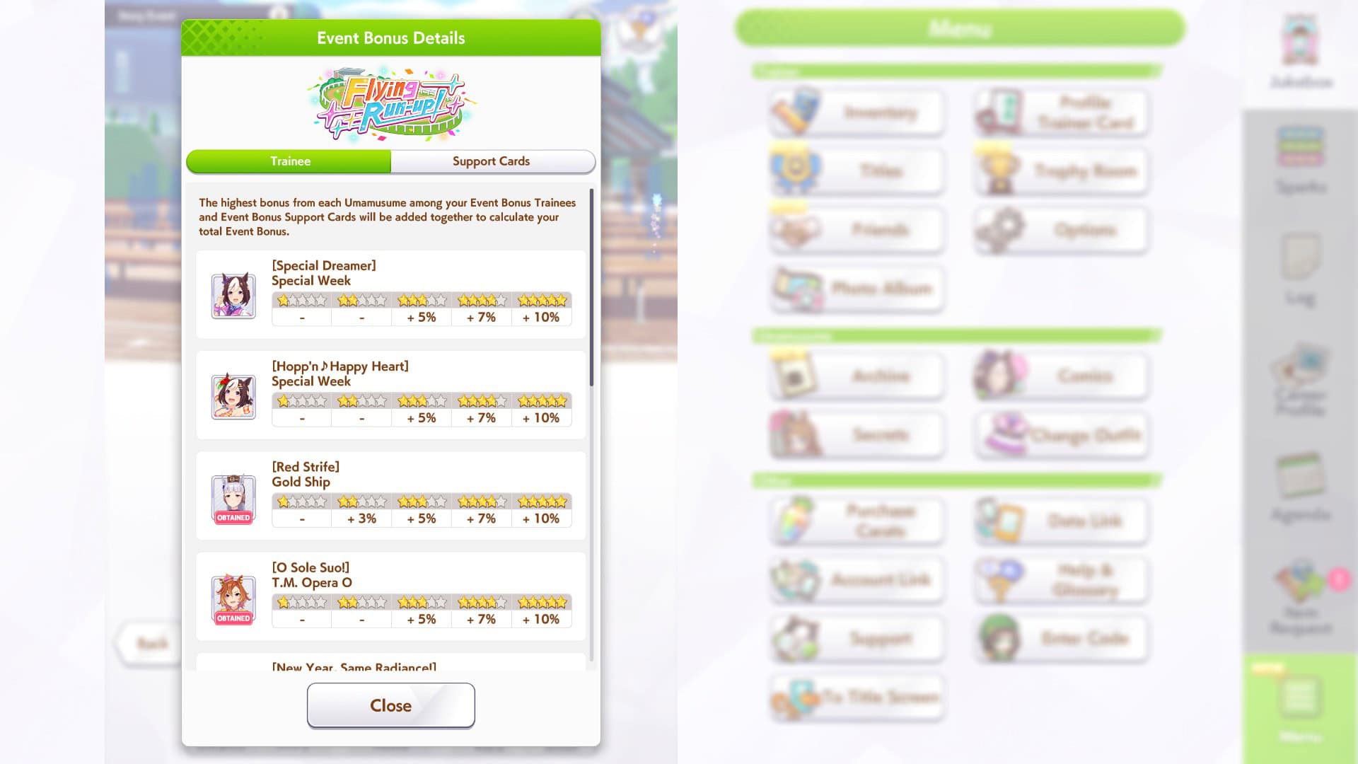 Featured Trainees In Flying Run-Up