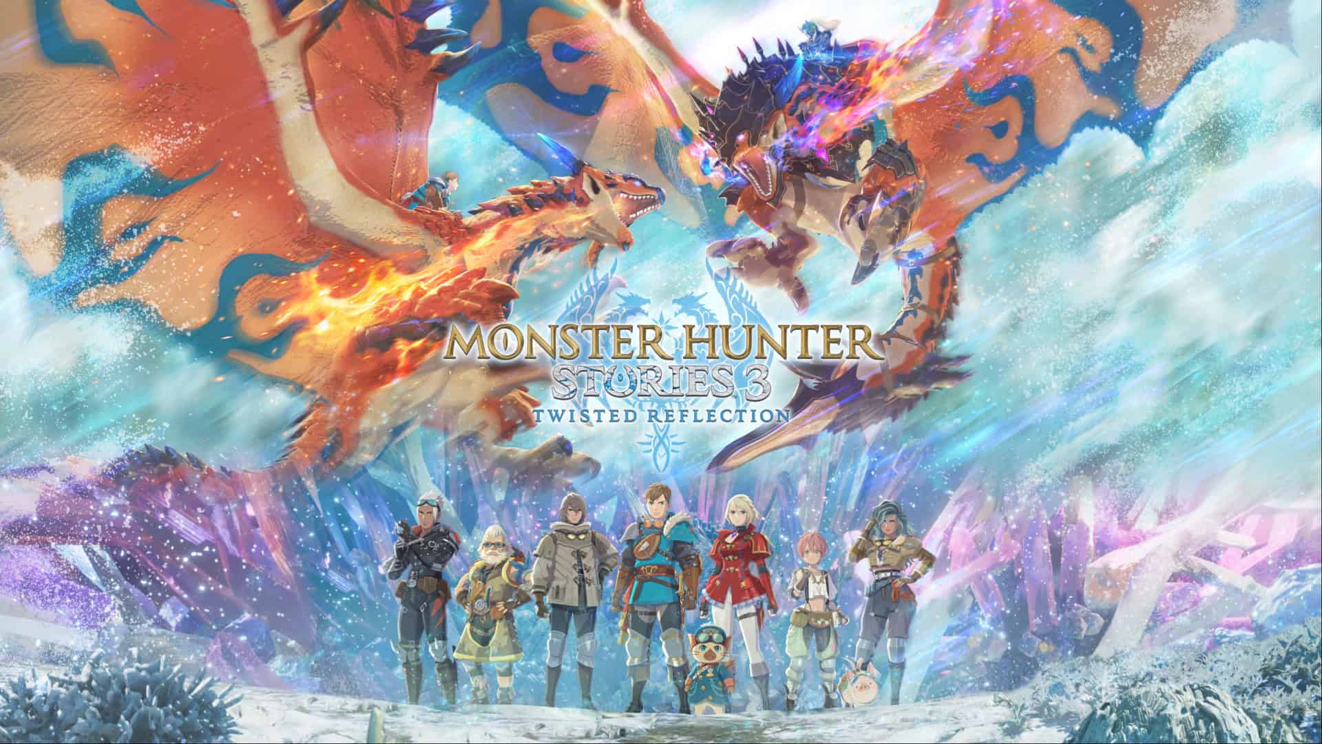 Monster Hunter Stories 3: Twisted Reflection key art