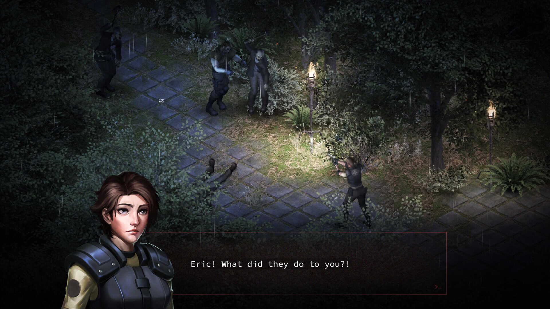 A screenshot of You Will Die Here Tonight