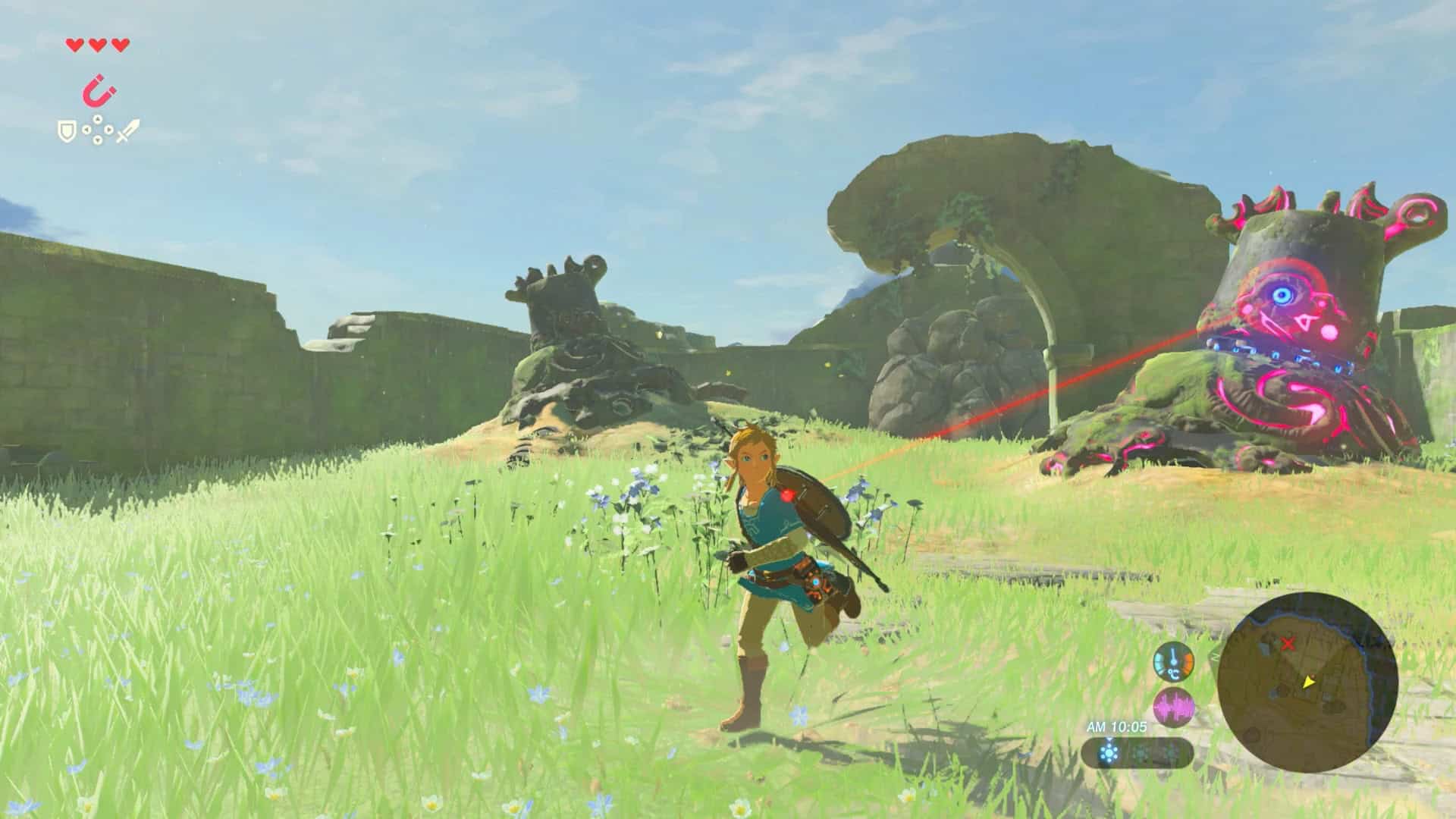 Screenshot from Legend of Zelda: Breath of the Wild