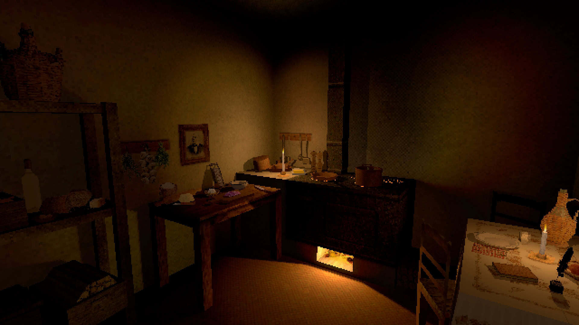 A screenshot of a kitchen in Cucina Stellata