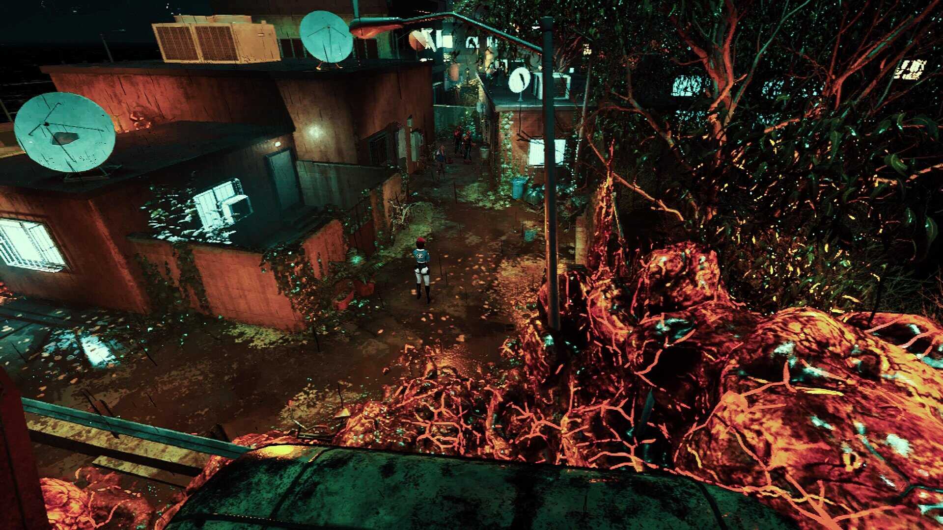 A screenshot of a street in Ground Zero