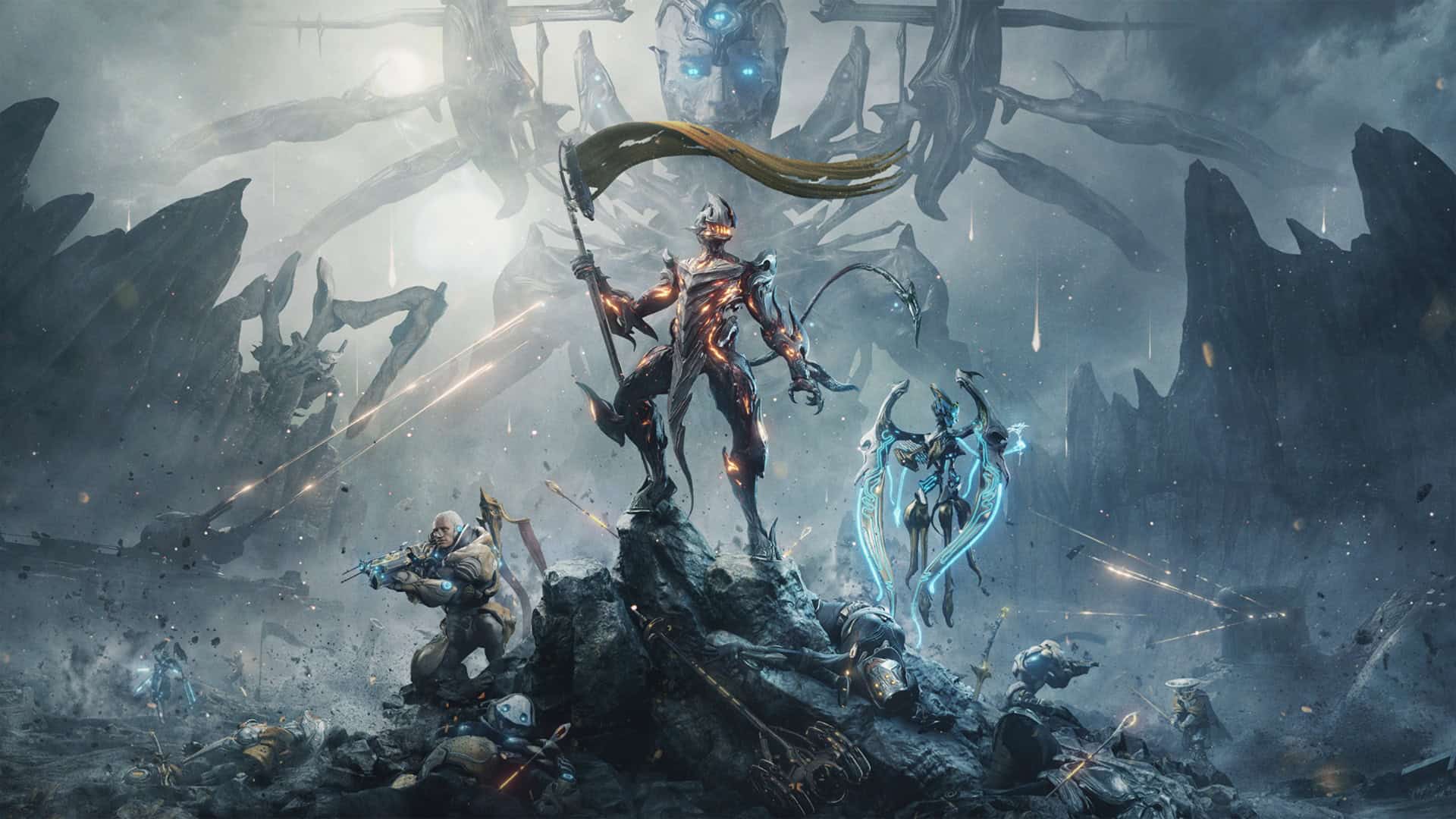 Warframe Old peace art.