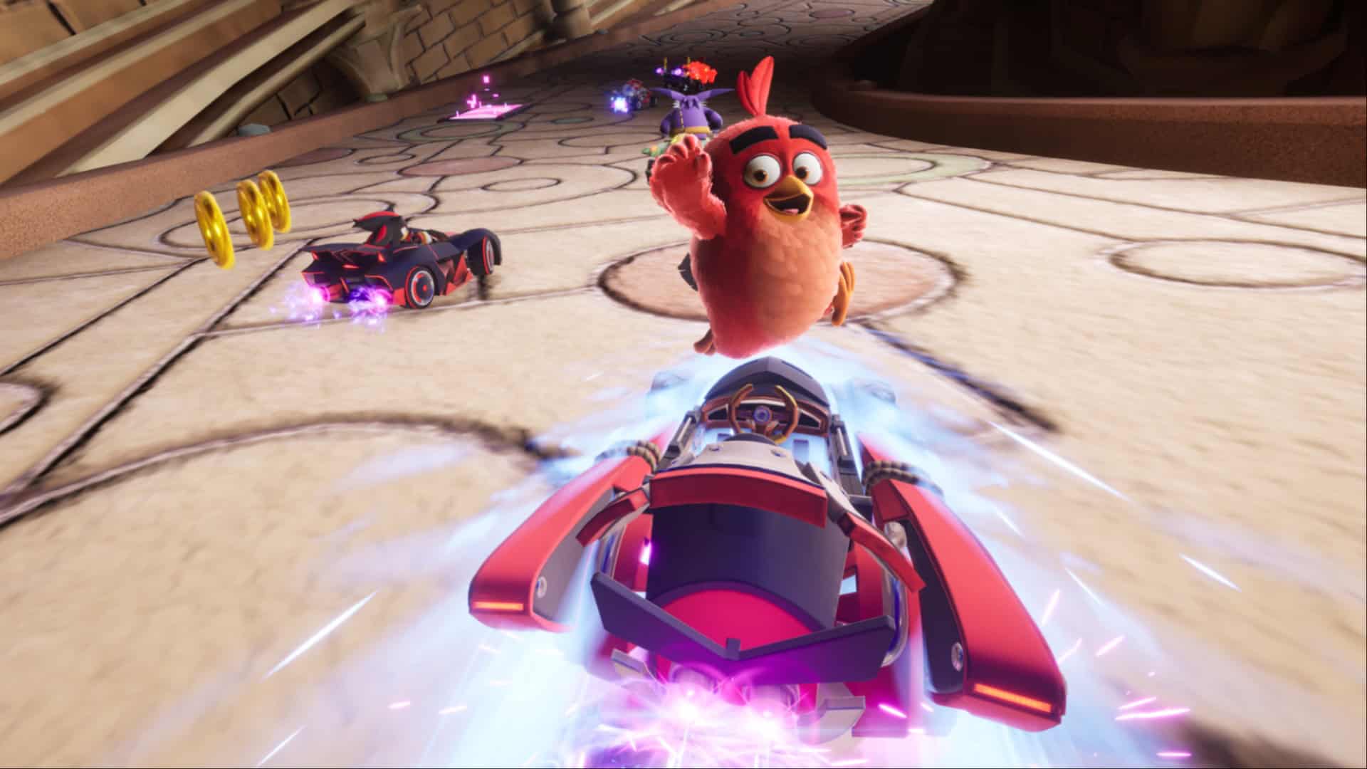 Sonic Racing: CrossWorlds angry birds Red