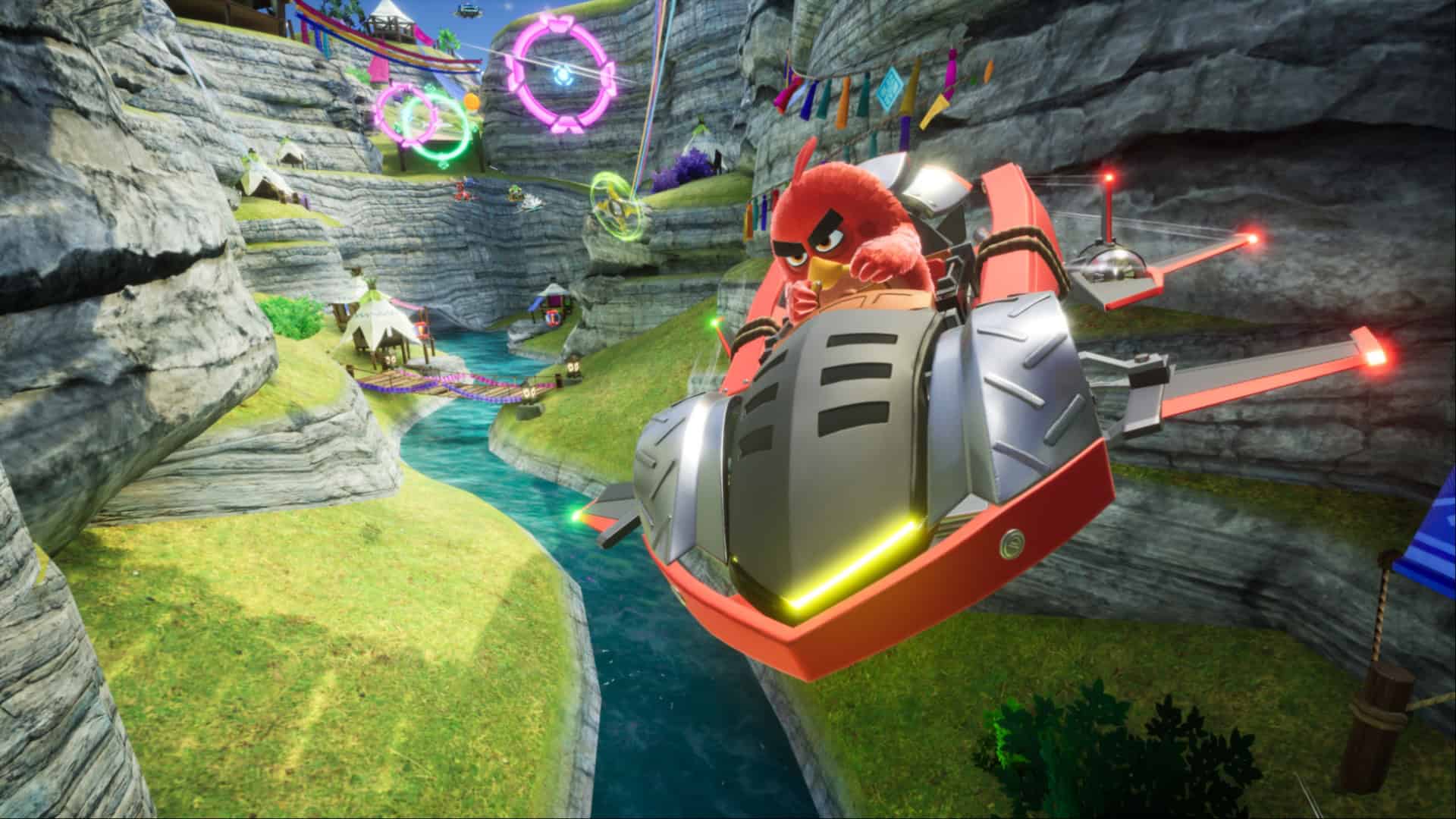 Sonic Racing: CrossWorlds angry birds Red