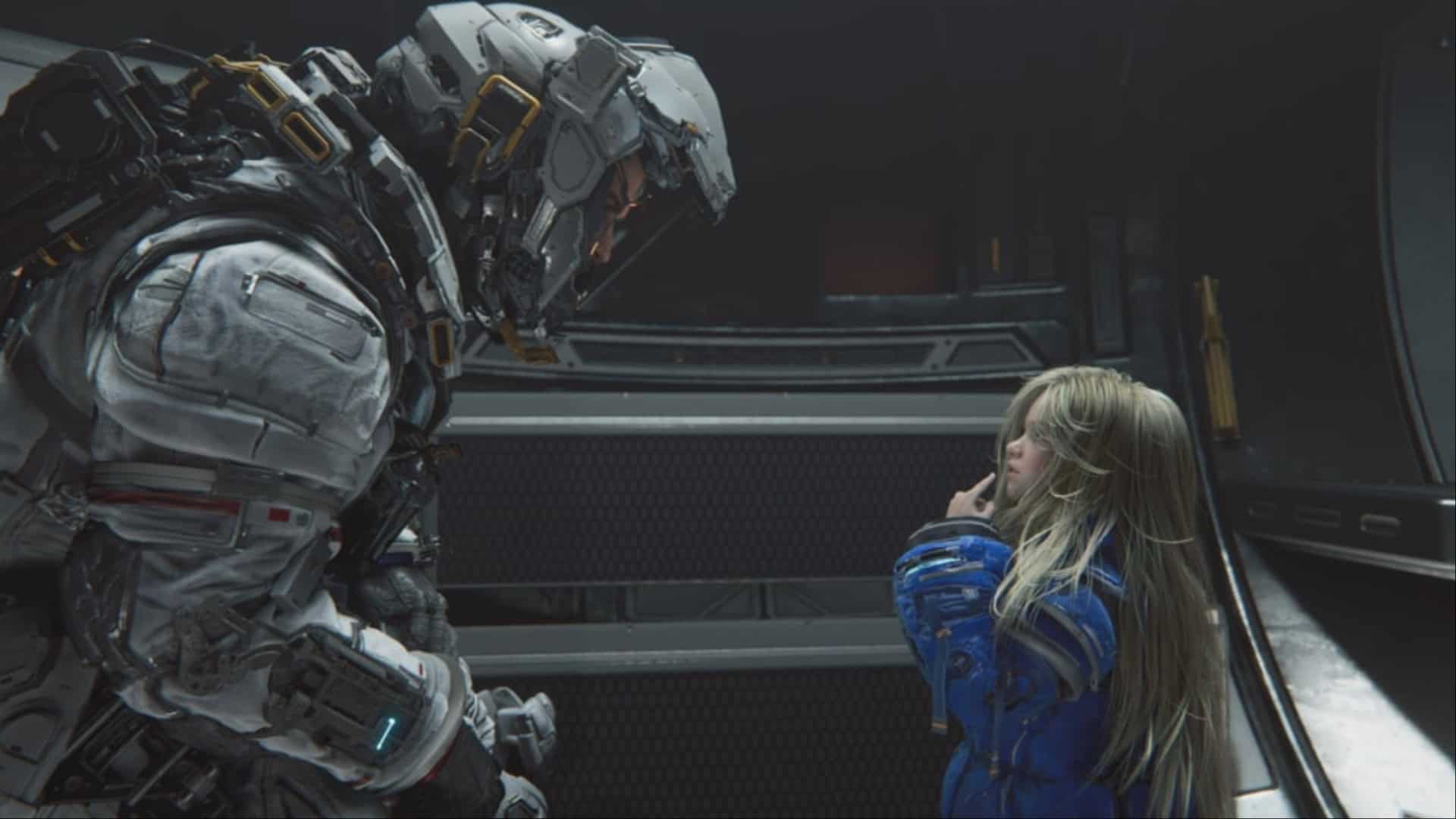 PRAGMATA cutscene screenshot 
