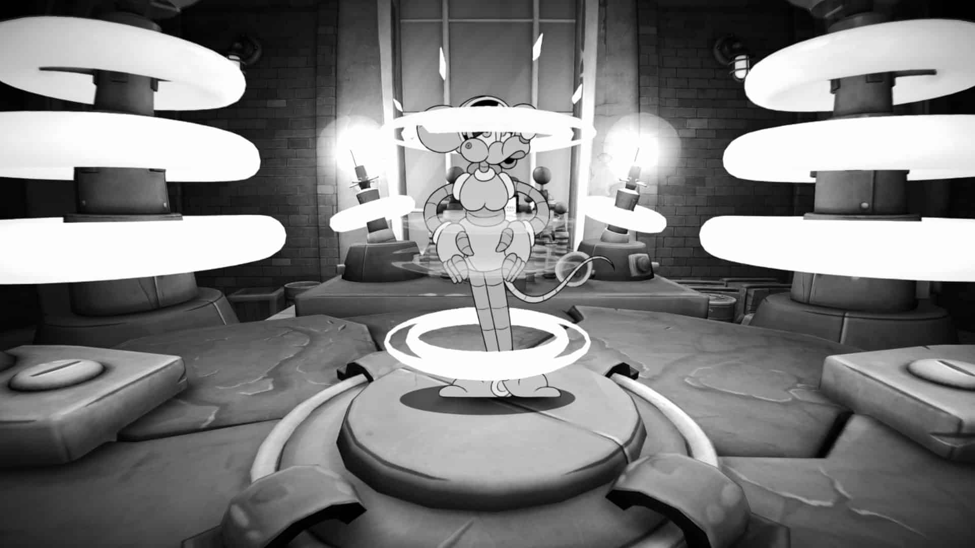 Mouse: P.I. For Hire robot boss.