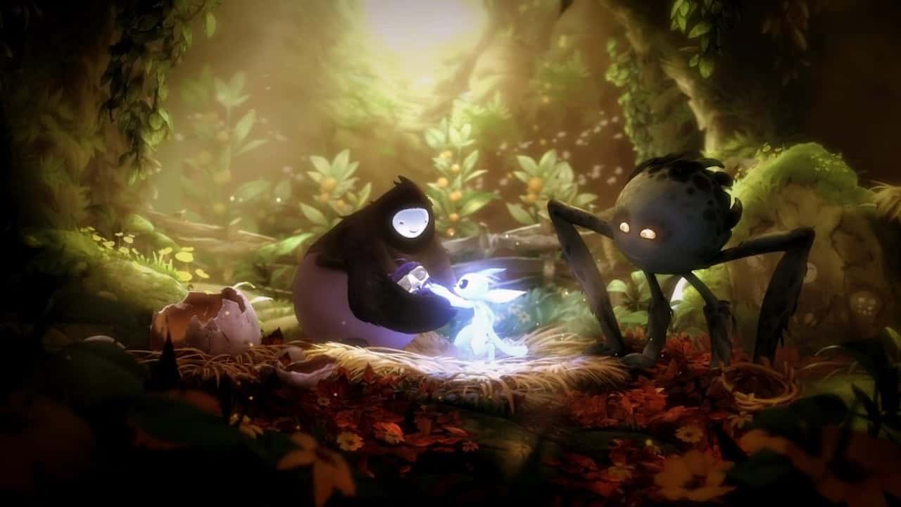 Image from the the game Ori and the Blind Forest