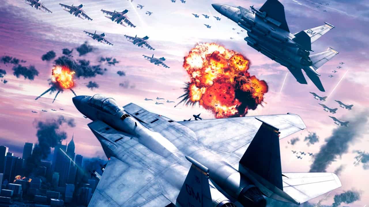 A cut cover art from Ace Combat 6: Fires of Liberation
