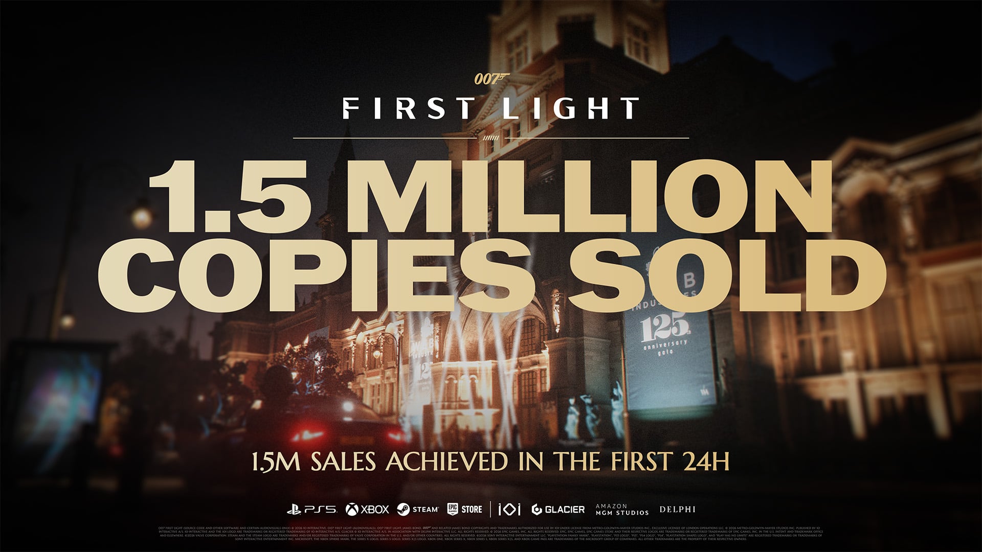 007 First Light Sold 1.5 Million Copies In Just 24 Hours