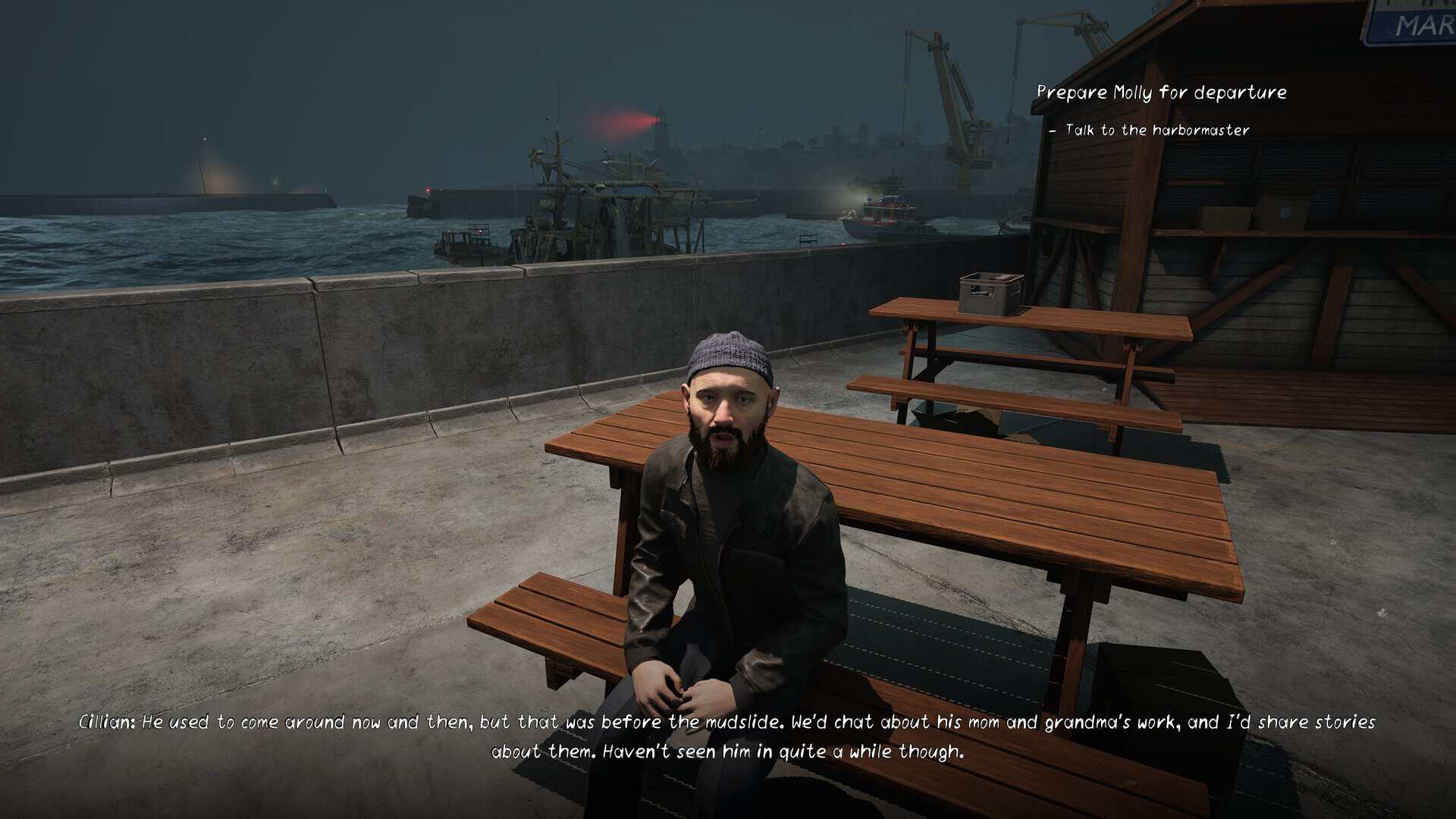 A screenshot of an NPC in Will: Follow the Light