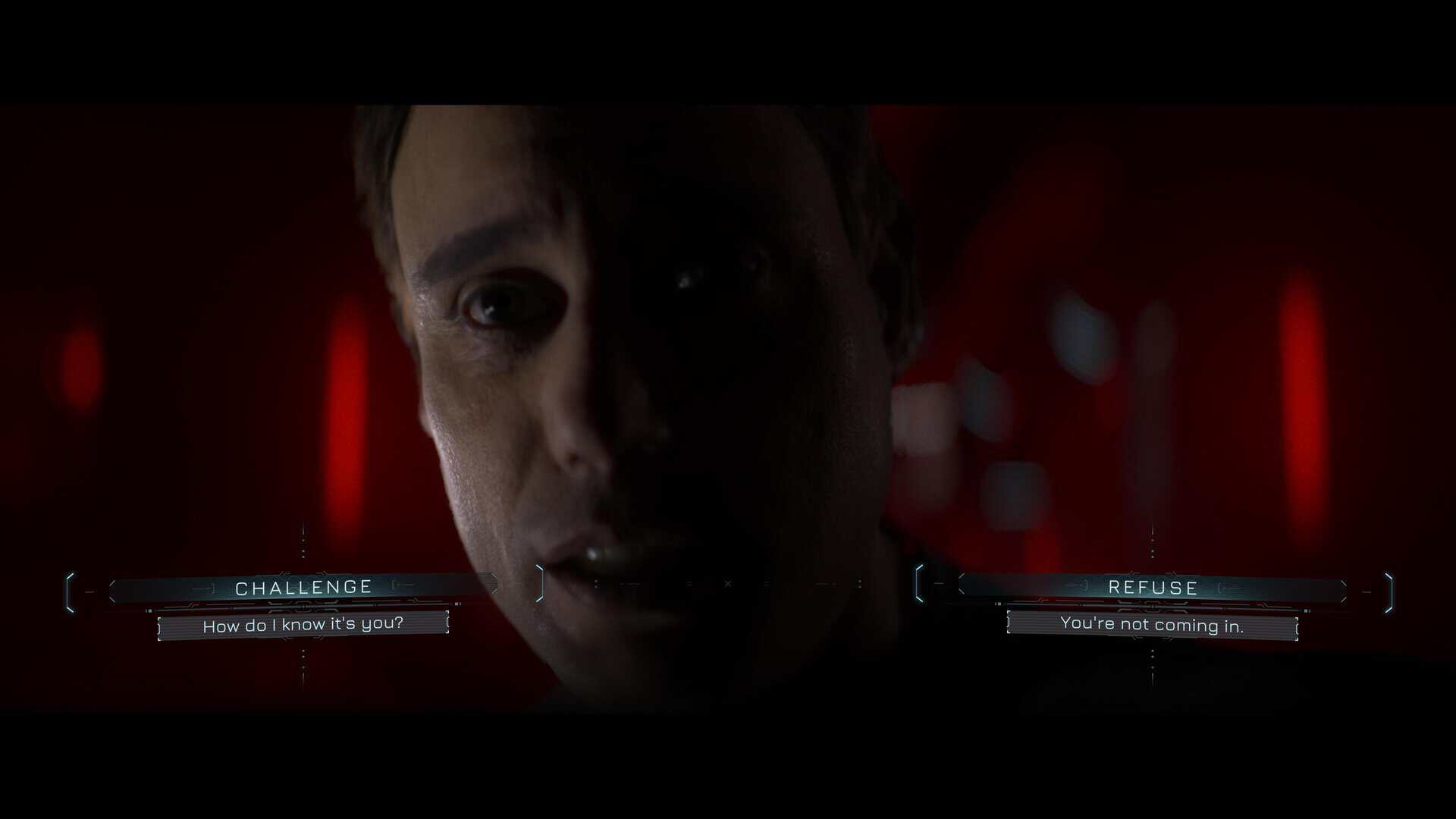 A screenshot of a choice in Directive 8020.