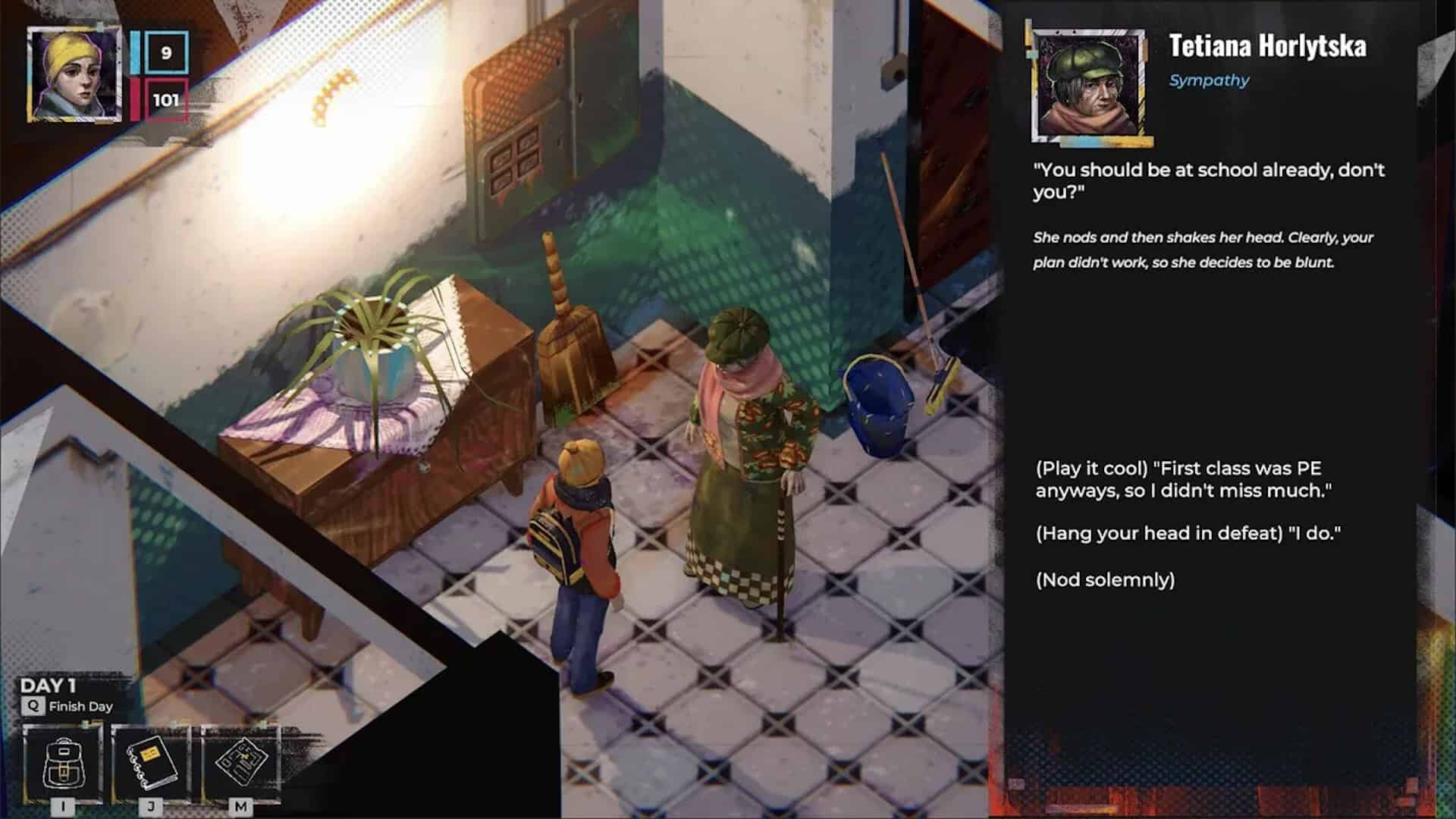 Screenshot from the game Hollow Home