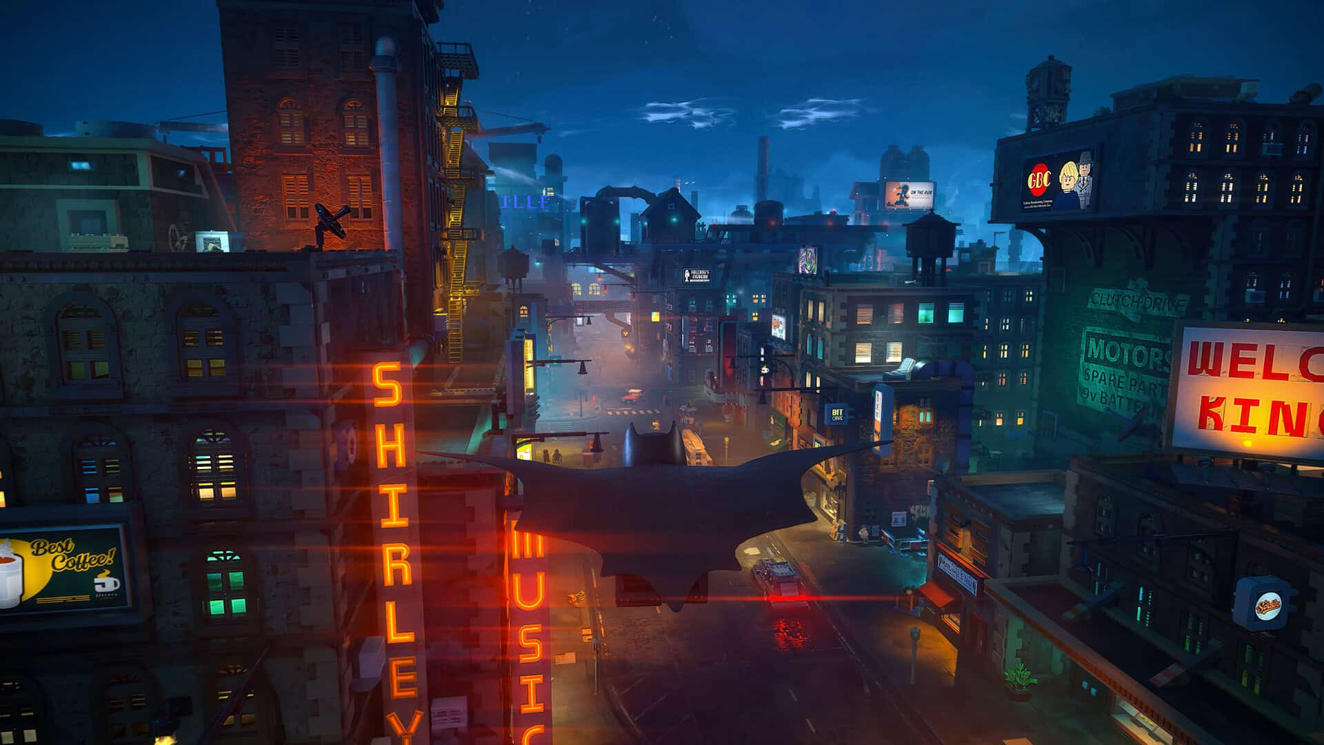 LEGO Batman Legacy of the Dark Knight gotham city screenshot