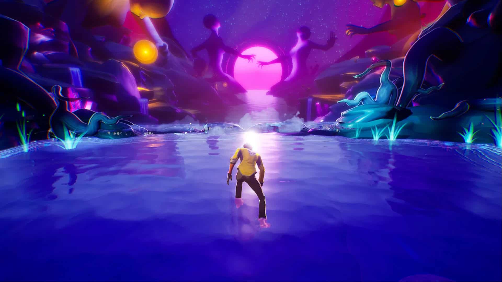 Dead as Disco art style screenshot.
