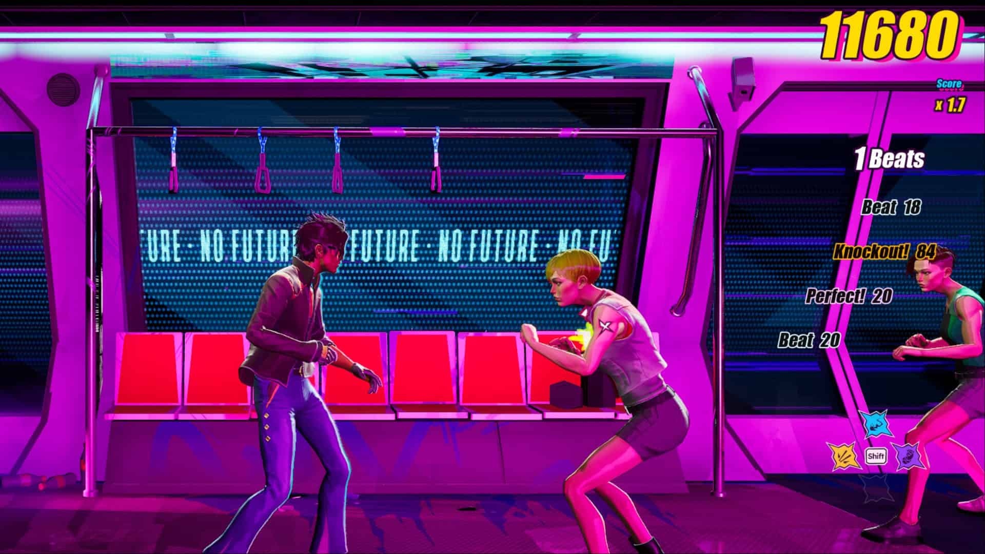 Dead as Disco 2d fight.