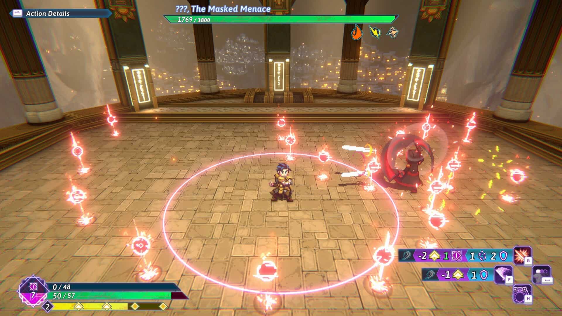 Combat from the game SacriFire