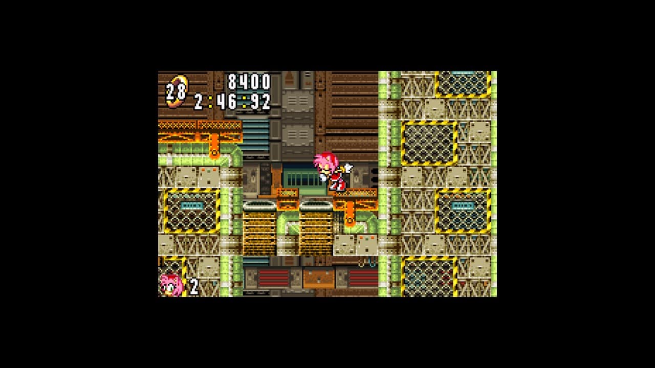 Amy in Sonic Advance 1