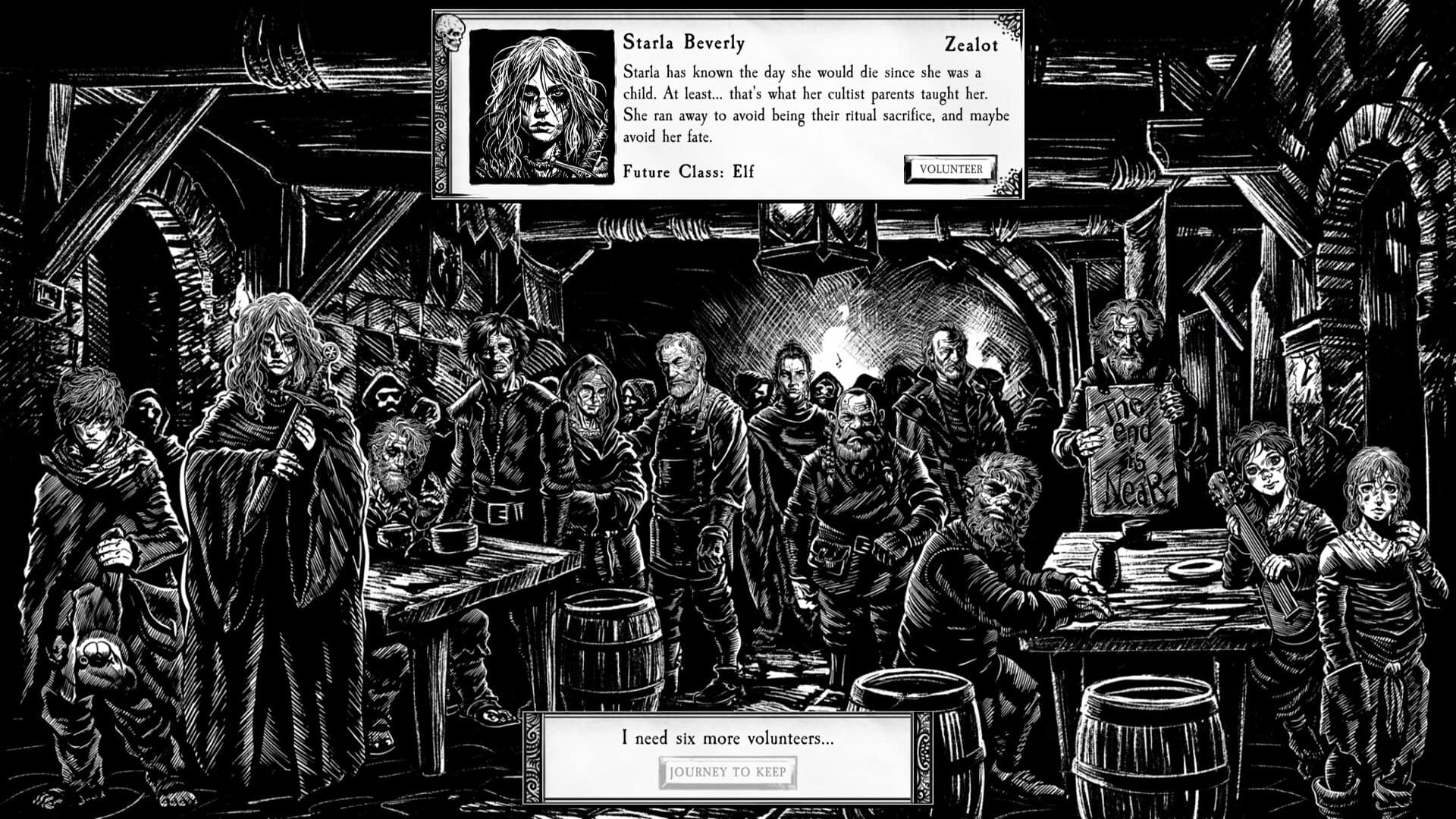 Screenshot from the game The Secret of Weepstone