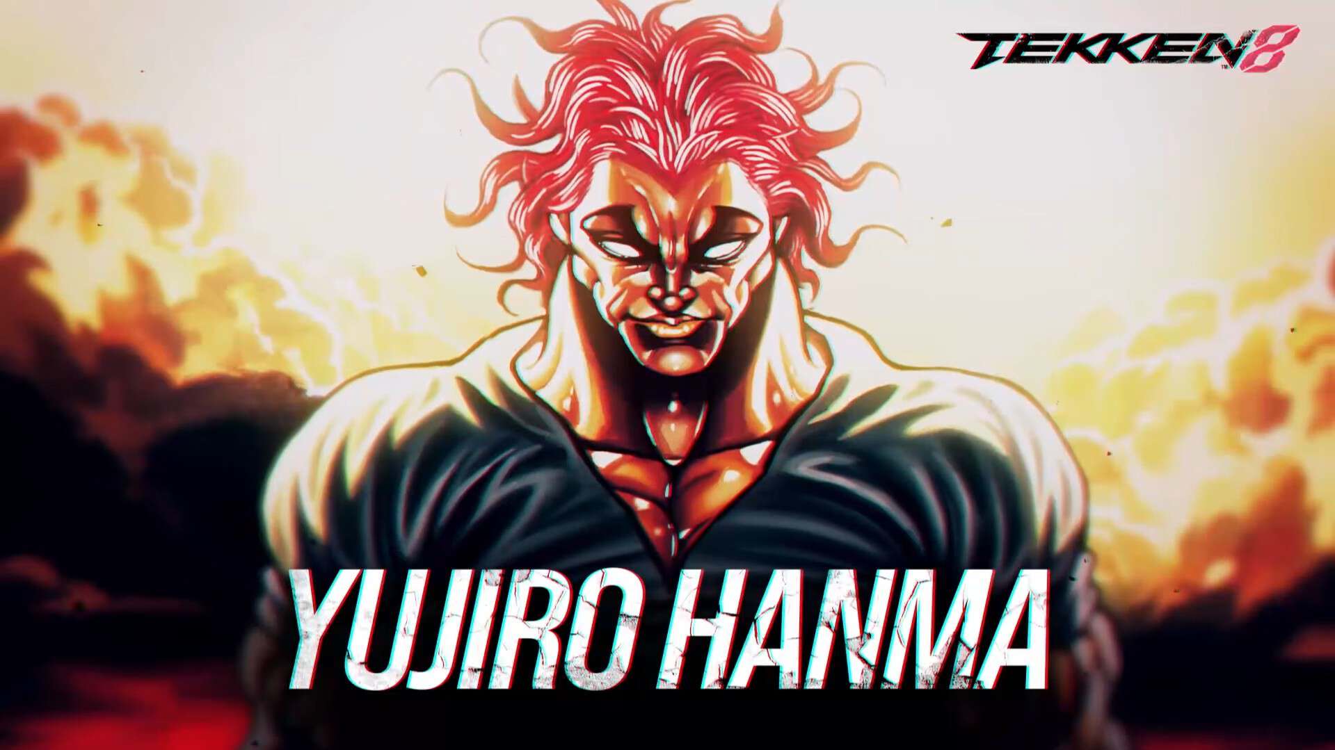 Yujiro Hanma from the Baki manga as featured in the Tekken 8 trailer