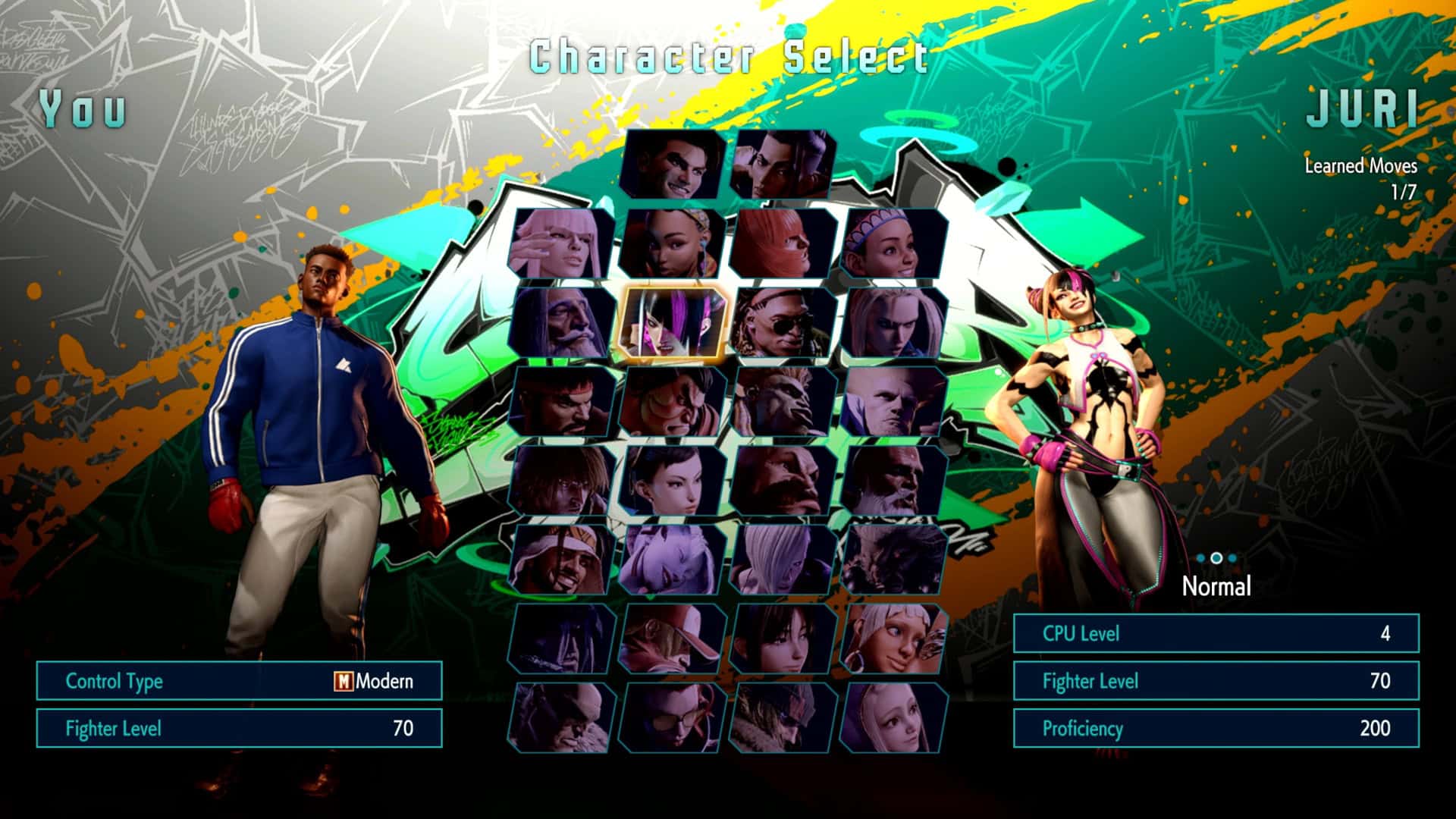 Street Fighter 6 arcade room
