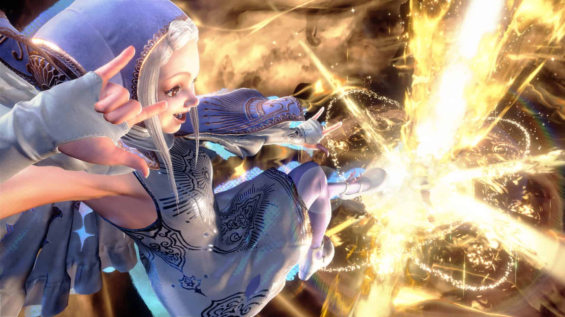 Street Fighter 6 Ingrid attack.
