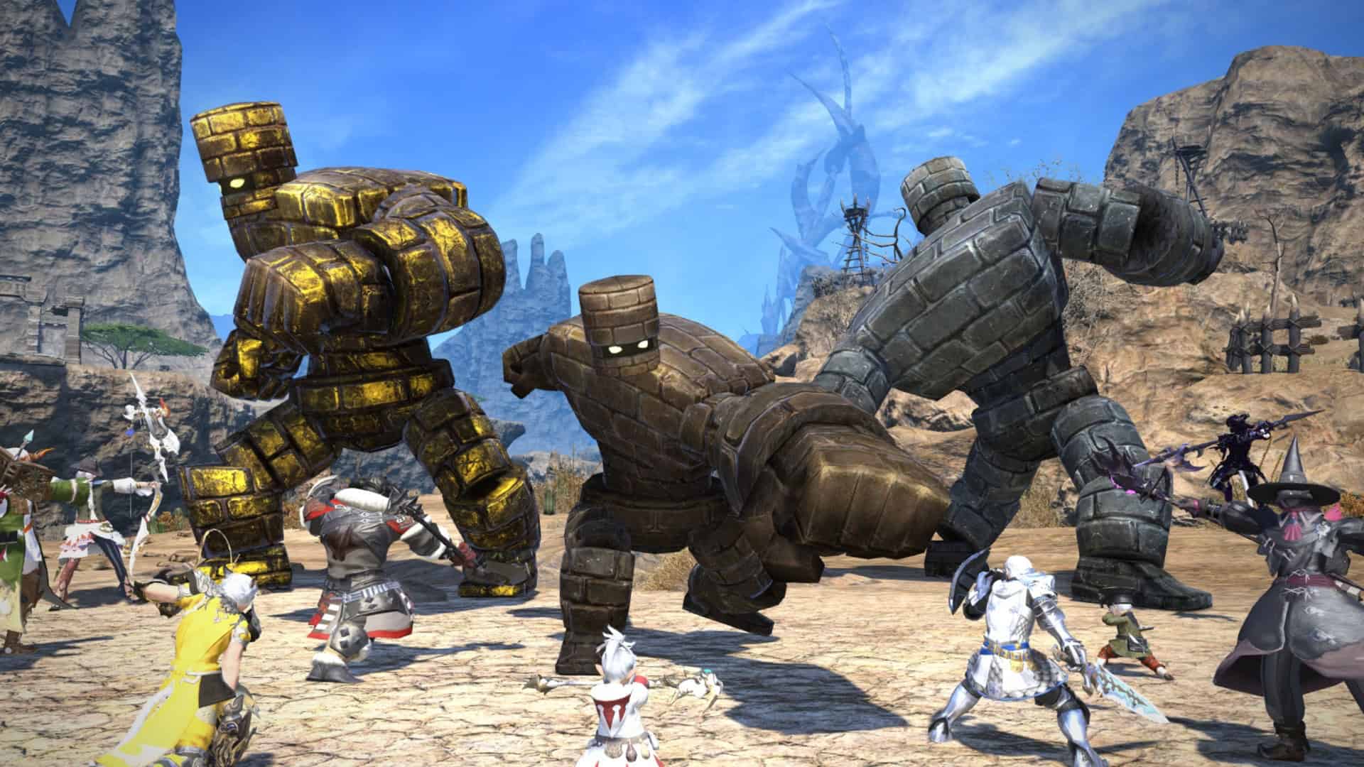 Final Fantasy 14 Breaking Brick Mountains