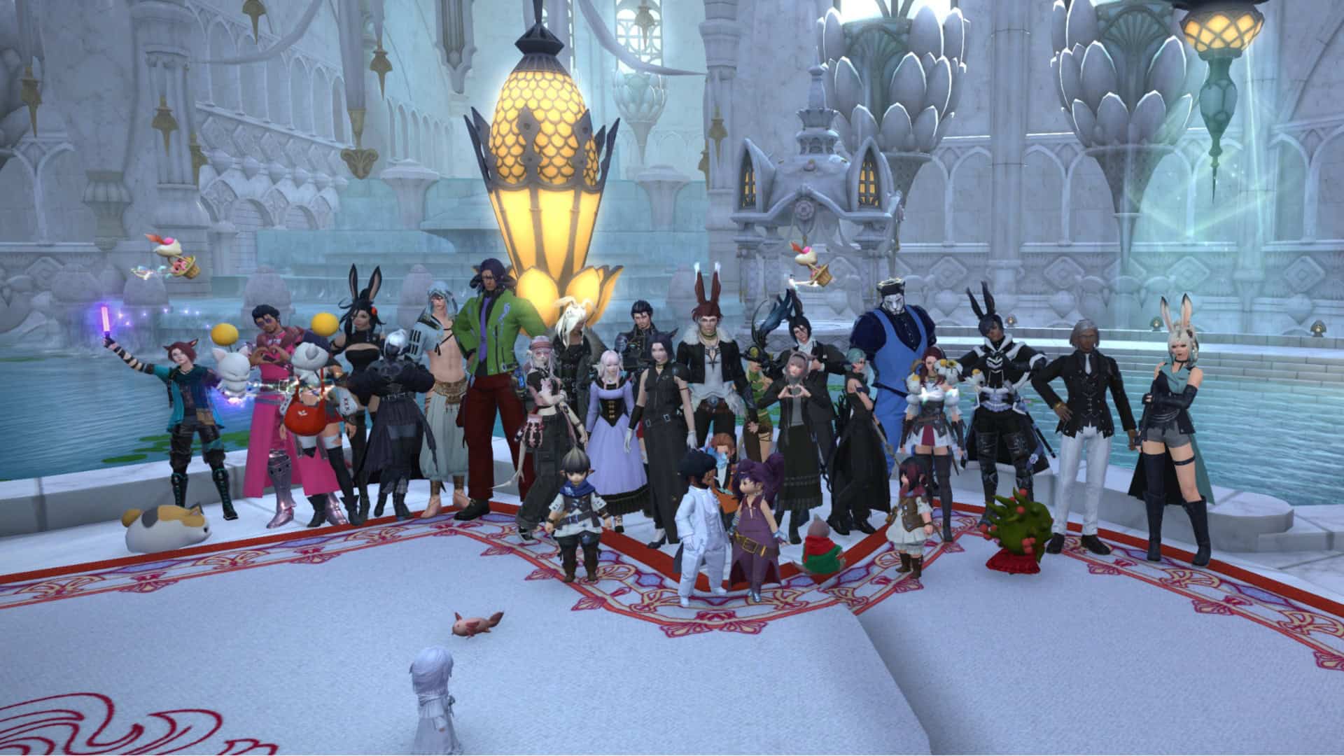 Final Fantasy 14 wedding. 