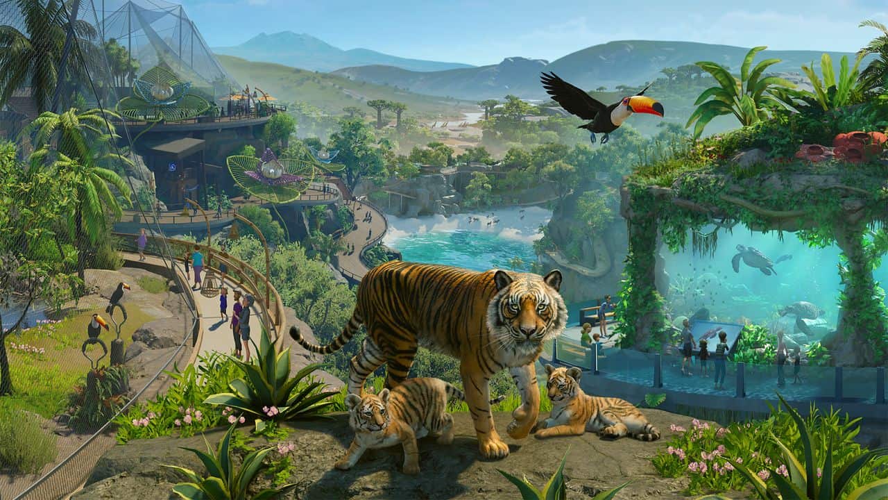 Planet Zoo 2 Shows Gameplay Details And Grey Wolves In A New Trailer