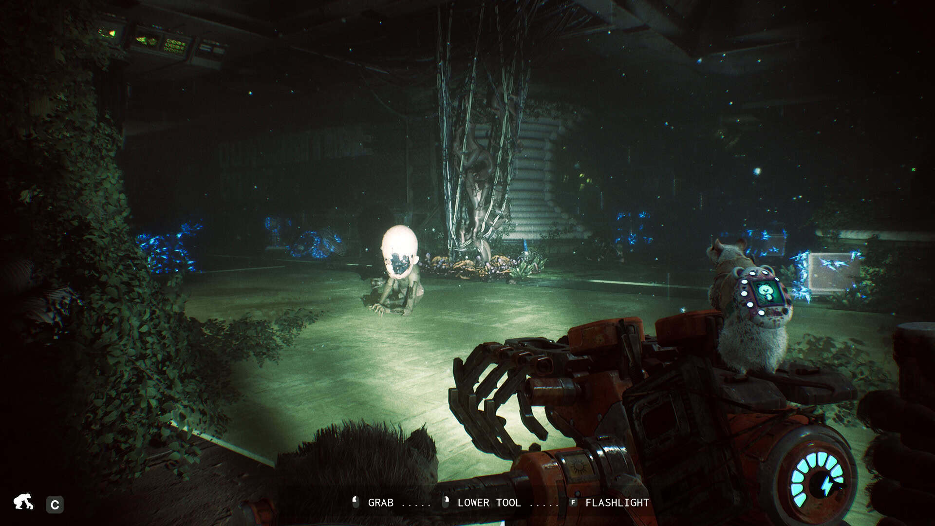 A screenshot of an enemy encounter in Animal Use Protocol