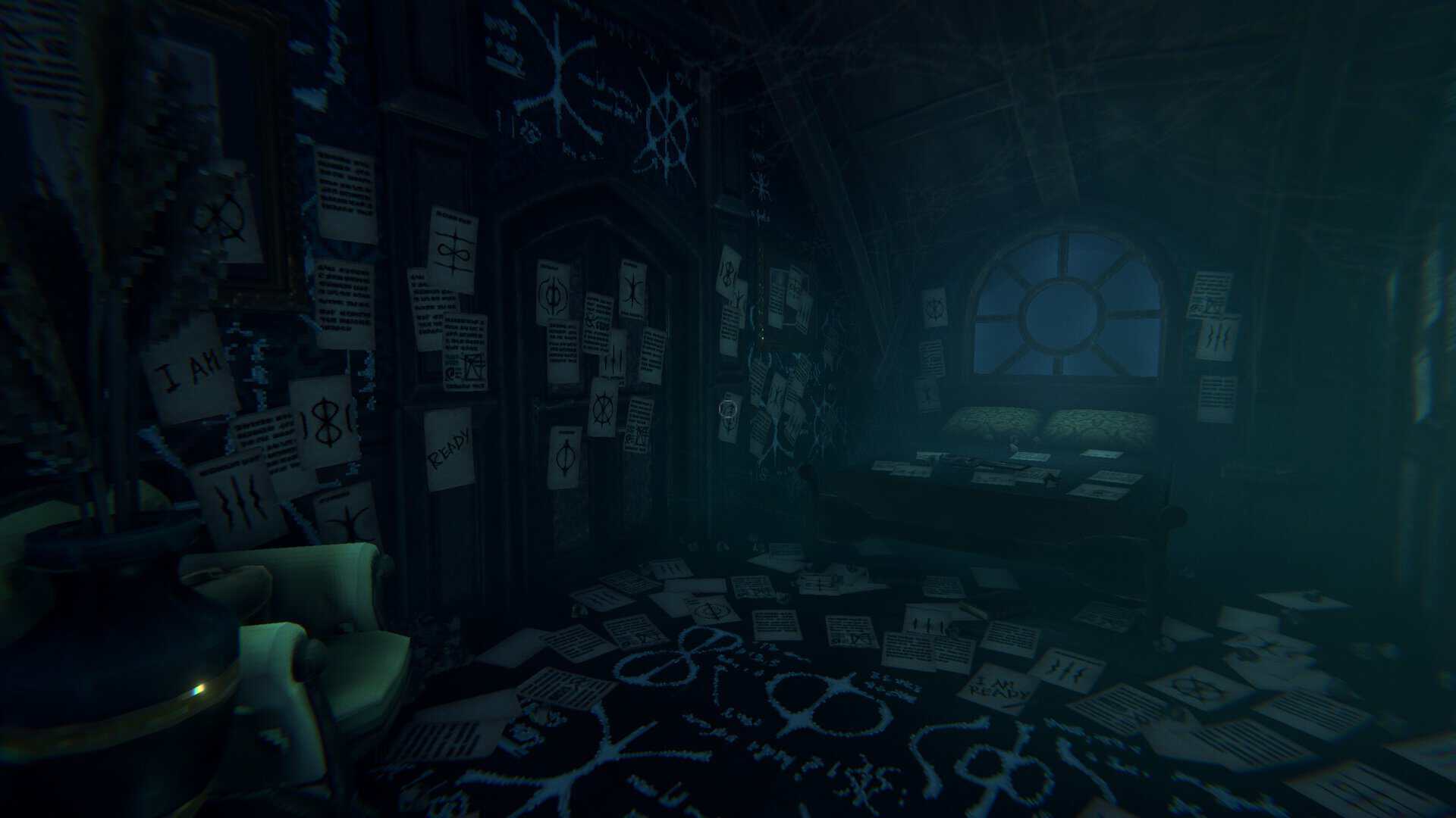 A screenshot of a bedroom in Dimhaven.