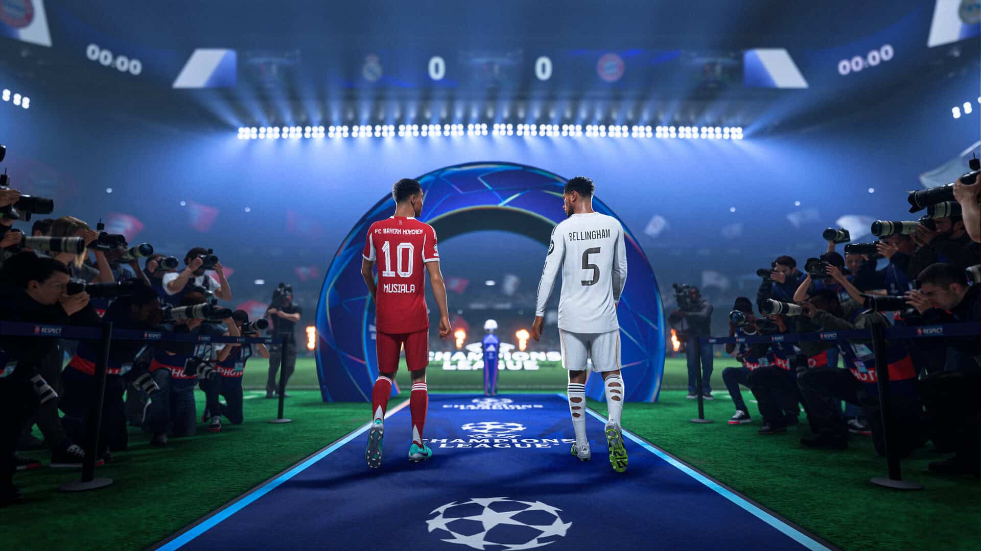 EA Sports FC Real Madrid vs Bayern Munich screenshot