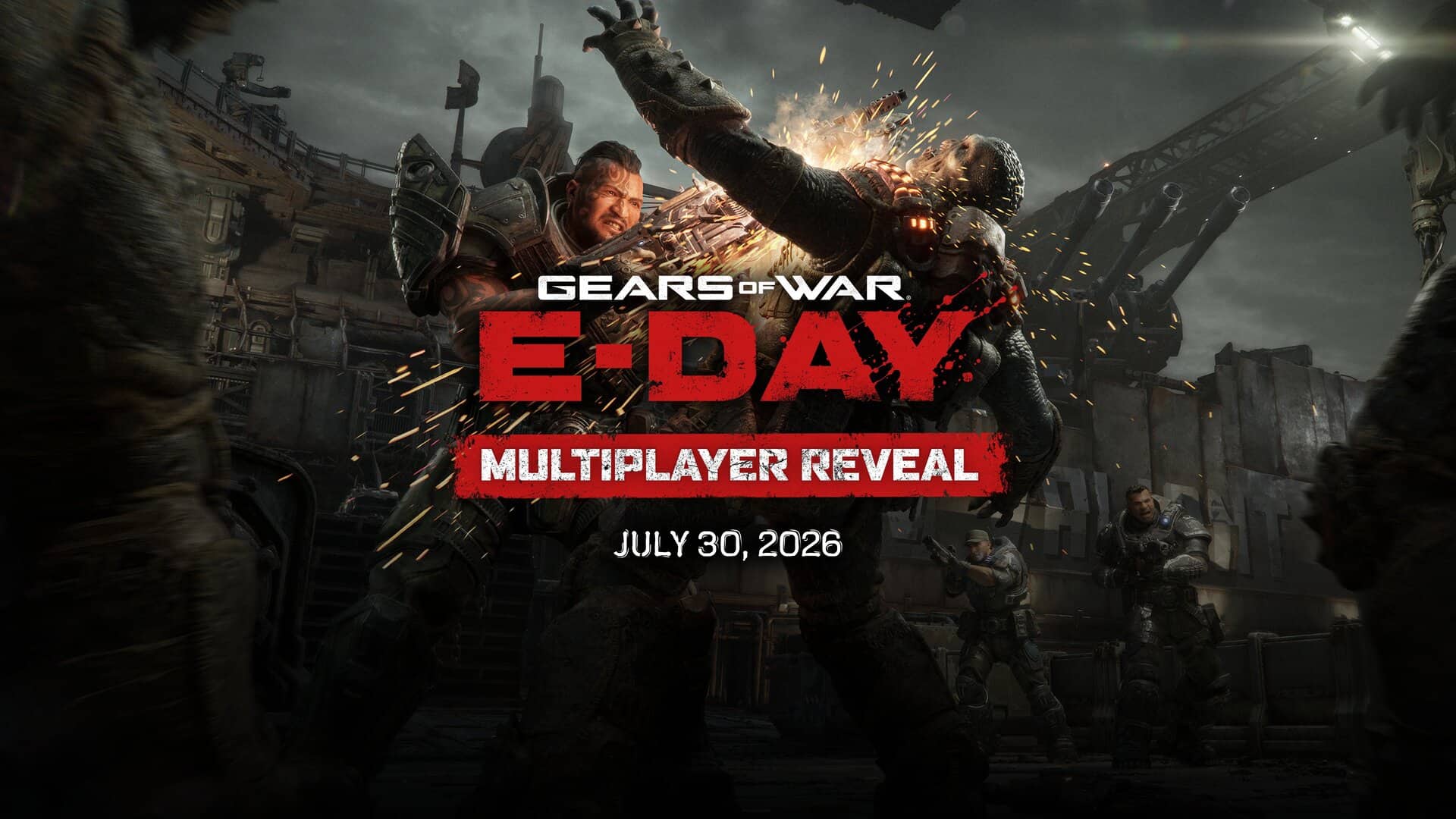 Gears of War: E-Day multiplayer reveal art