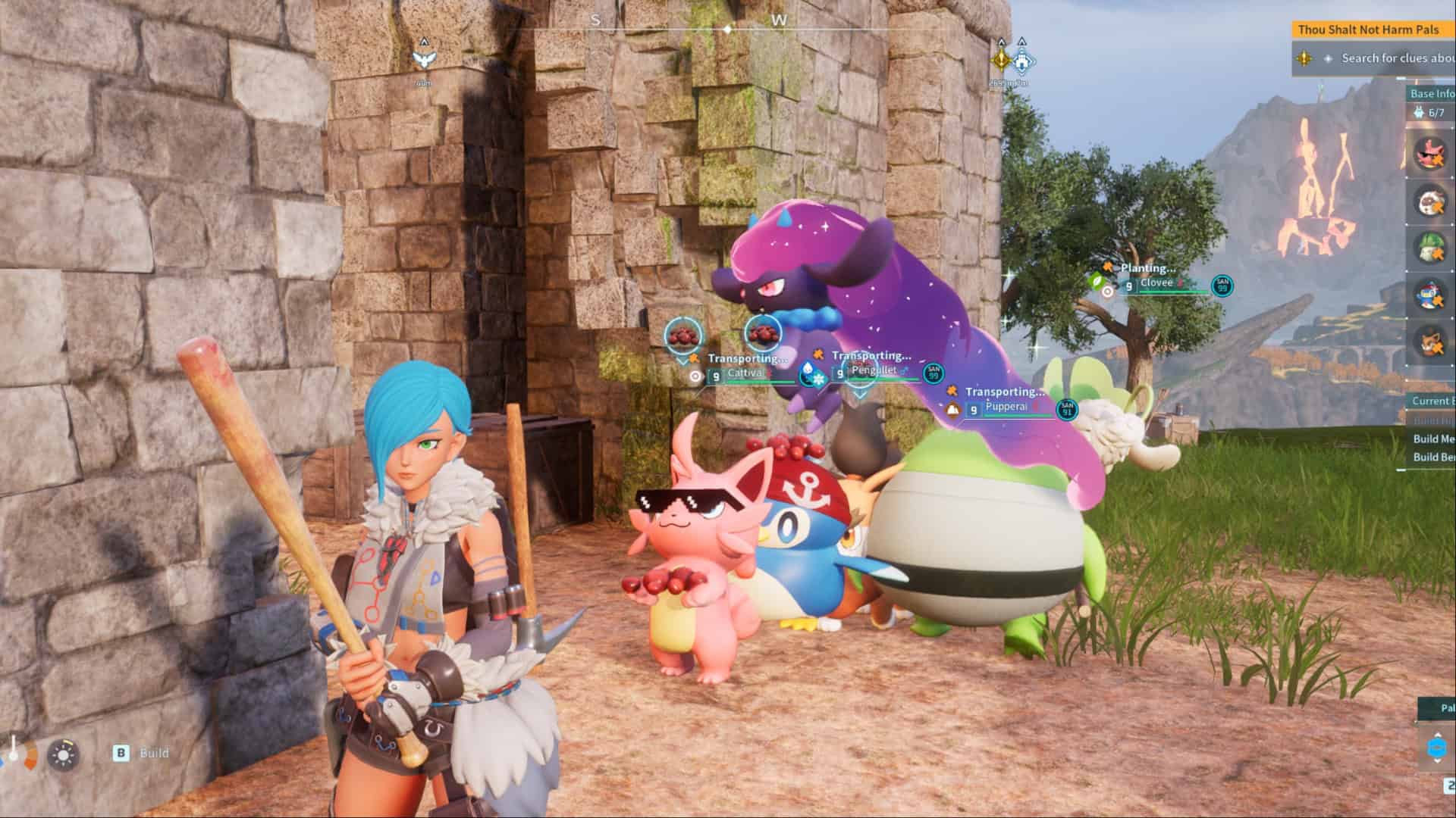Palworld base