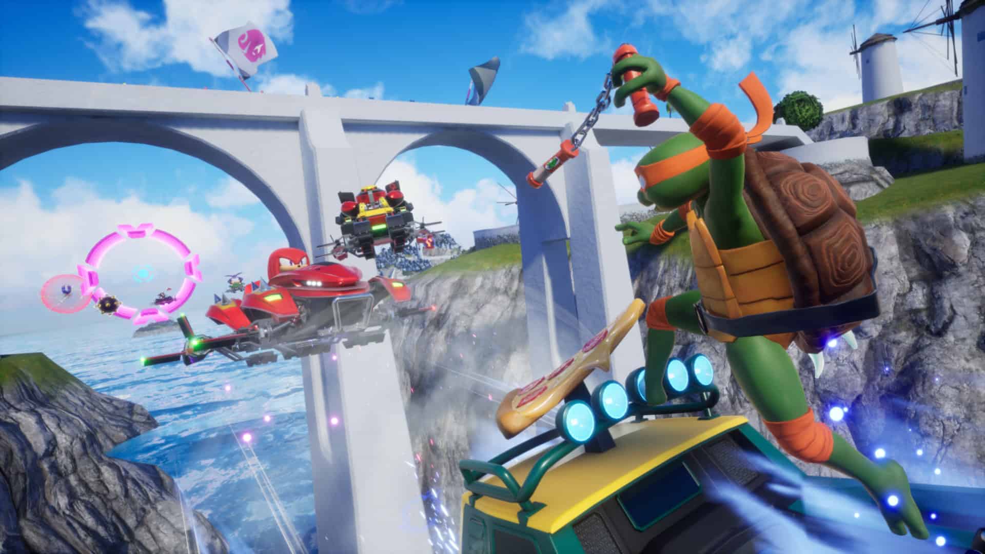 The Teenage Mutant Ninja Turtles Join Sonic Racing: CrossWorlds