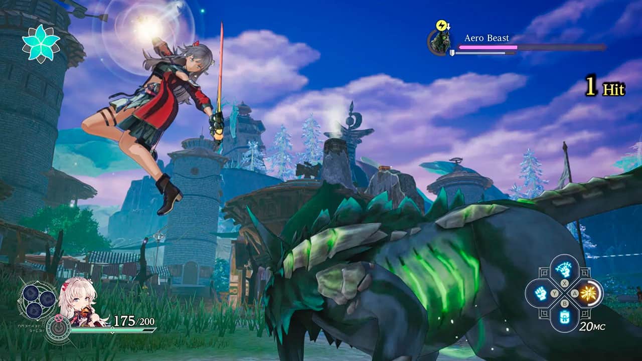 Atelier Karia screenshot showcasing its shift to action-oriented gameplay