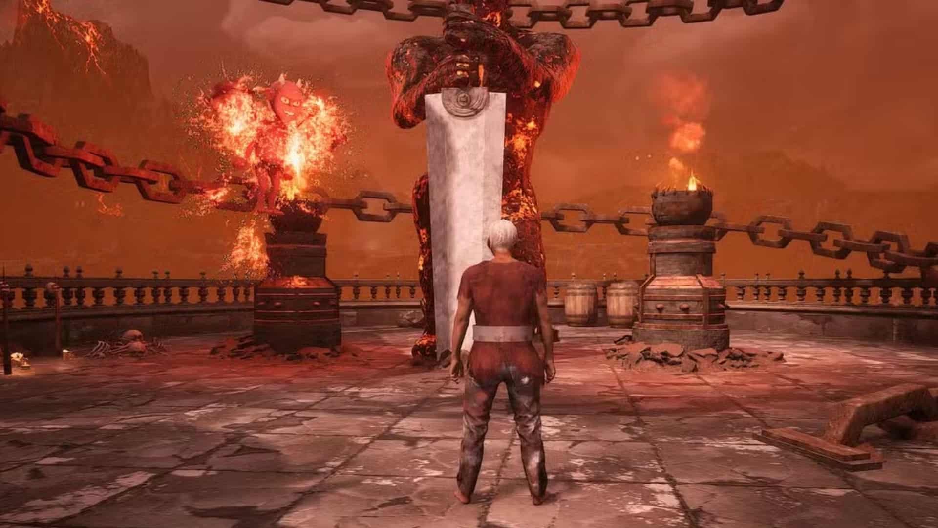 Screenshot of Chained Together