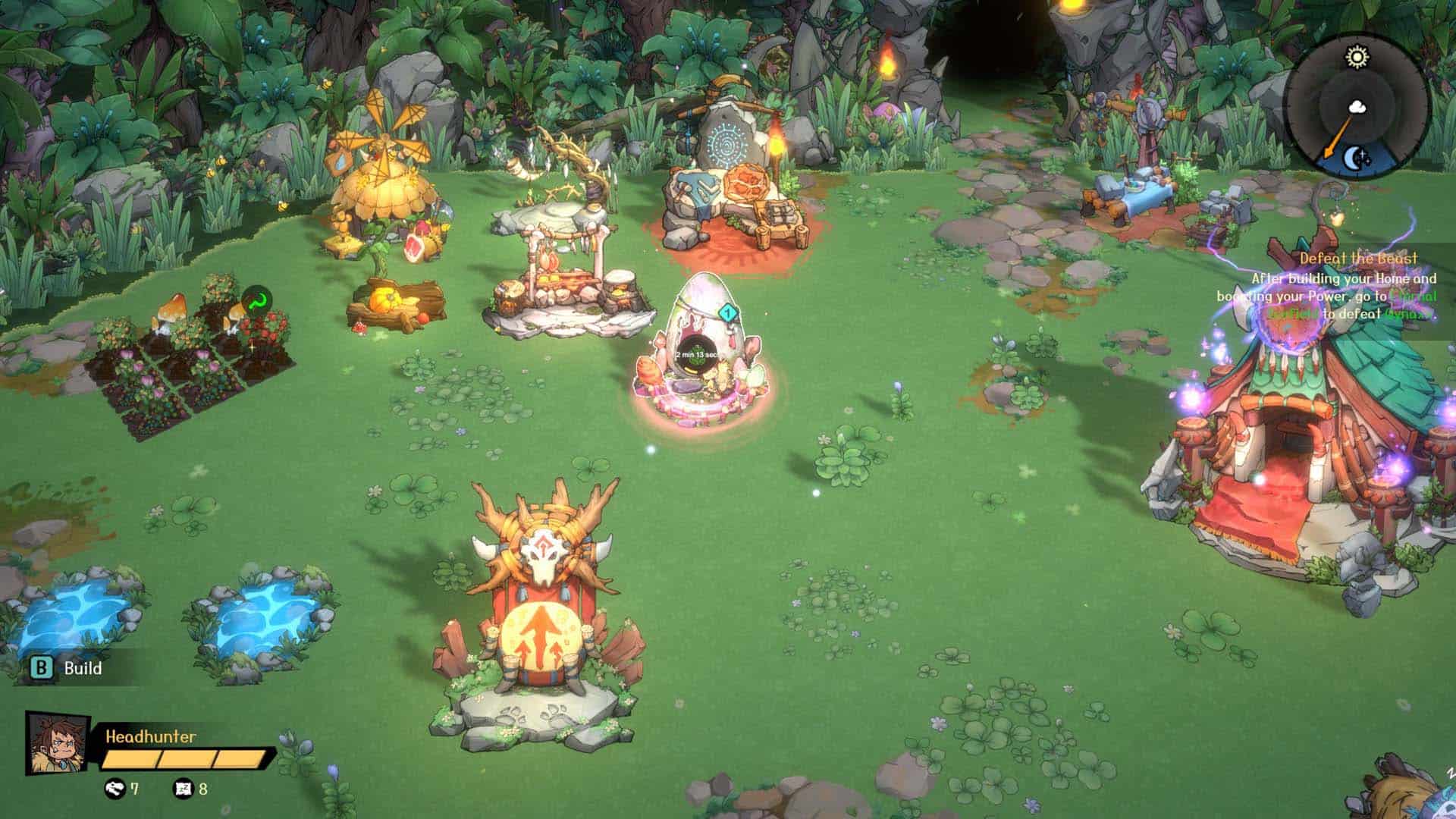Base building in Dinotica.