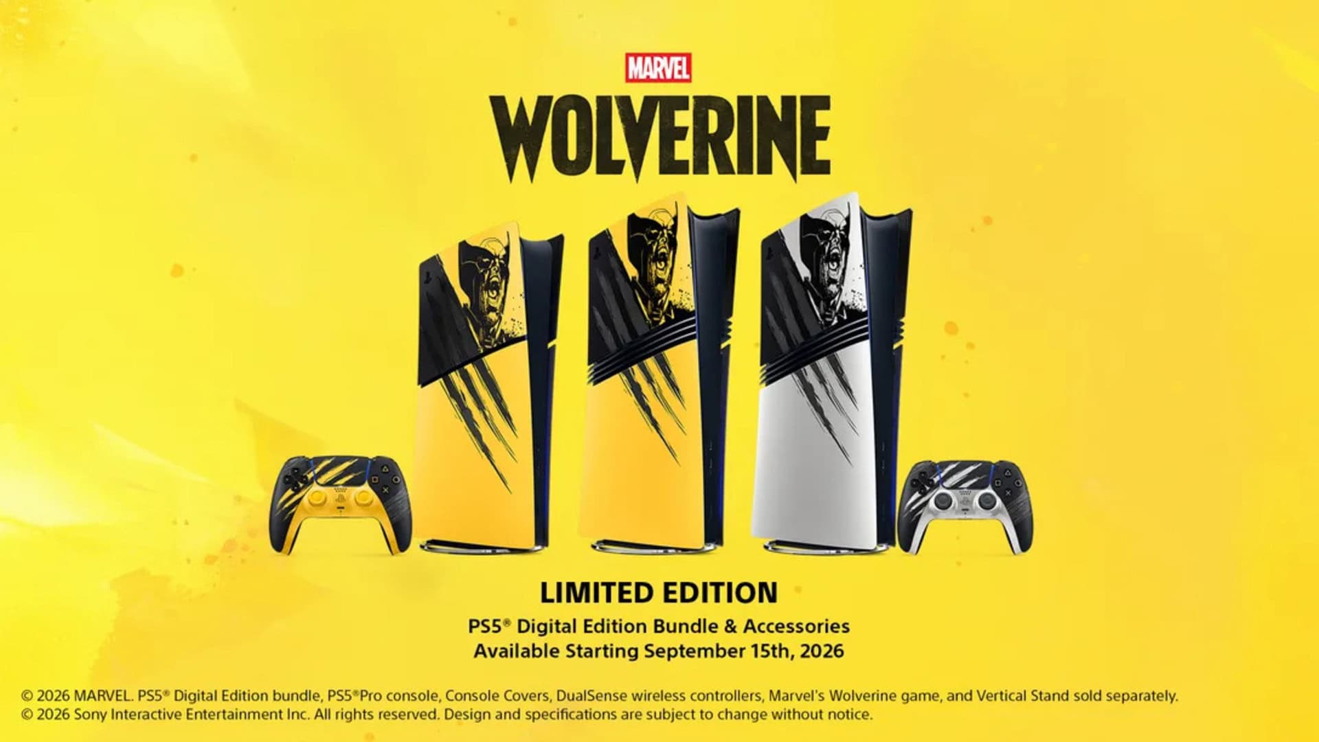Marvel Wolverine Reveals Its Limited-Edition PS5 And DualSense Controllers