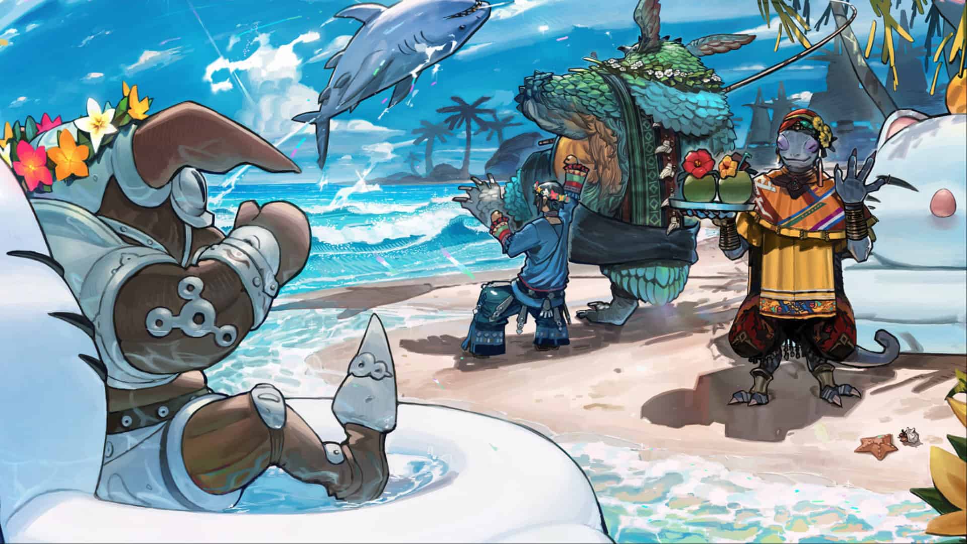 Final Fantasy 14 moonfire art