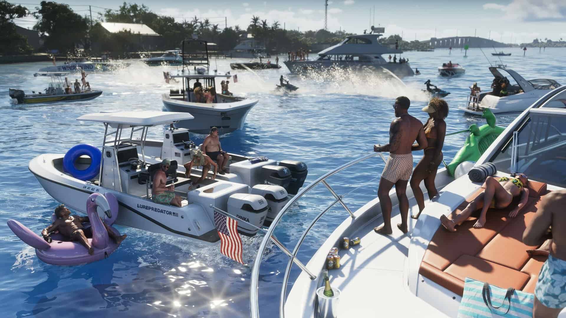 GTA VI lake scene